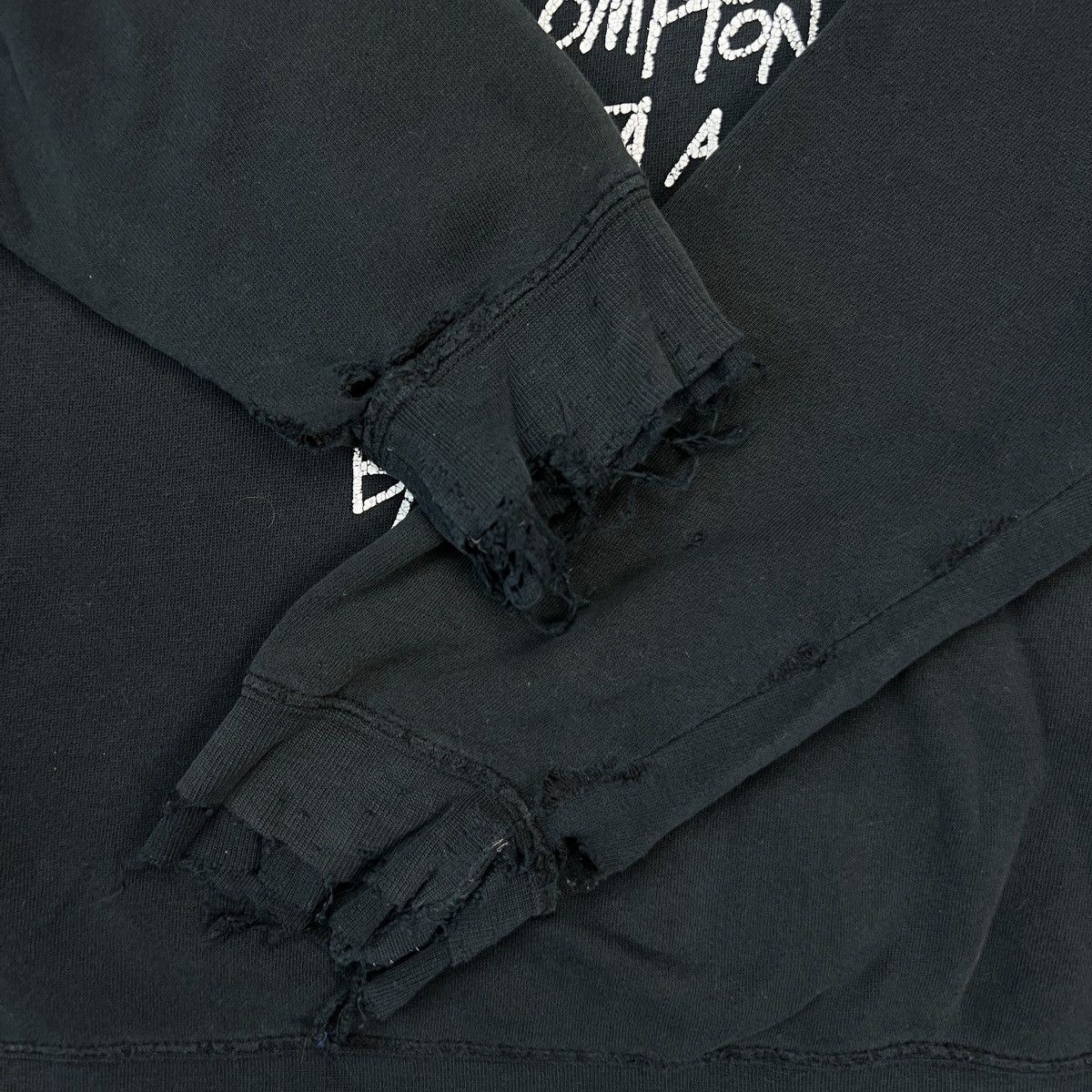 Stussy Stussy Hoodie World Tour Faded Thrashed Hooded Sweatshirt Size US M / EU 48-50 / 2 - 3 Thumbnail