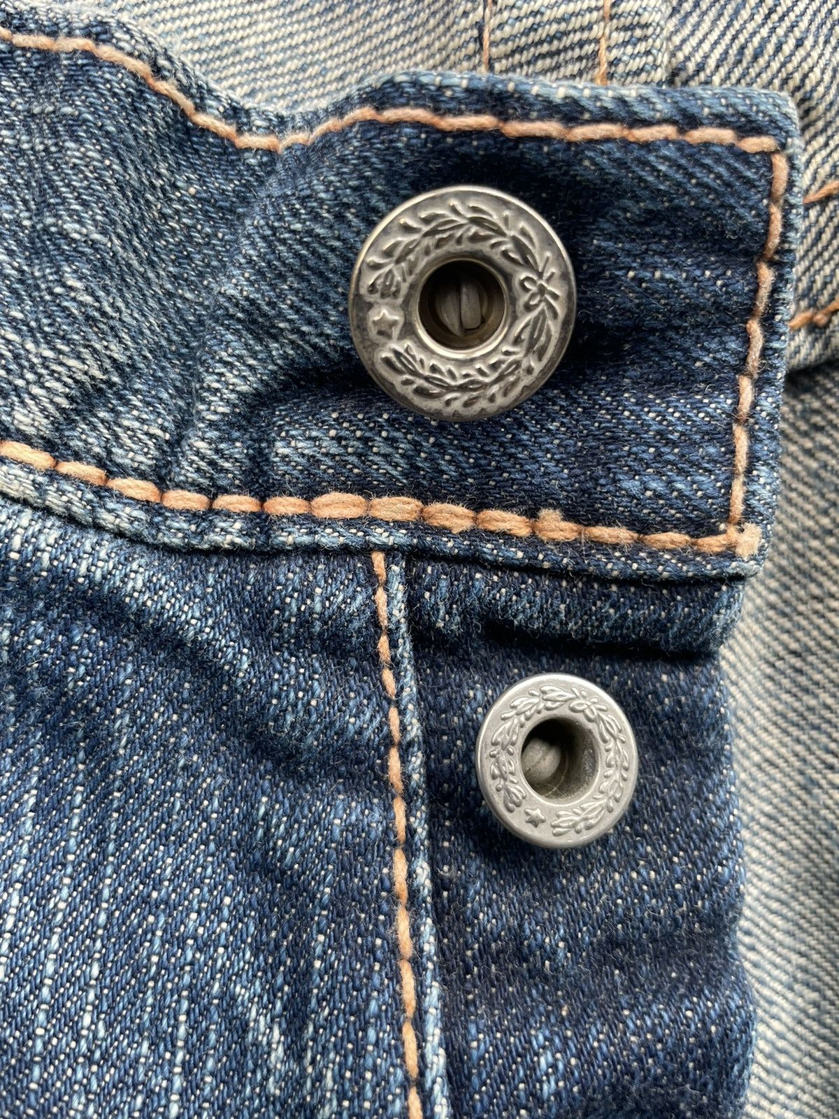 Japanese Brand Vintage Japanese Brand Distresed Rework Denim Size 34" / US 12 / IT 48 - 19 Thumbnail