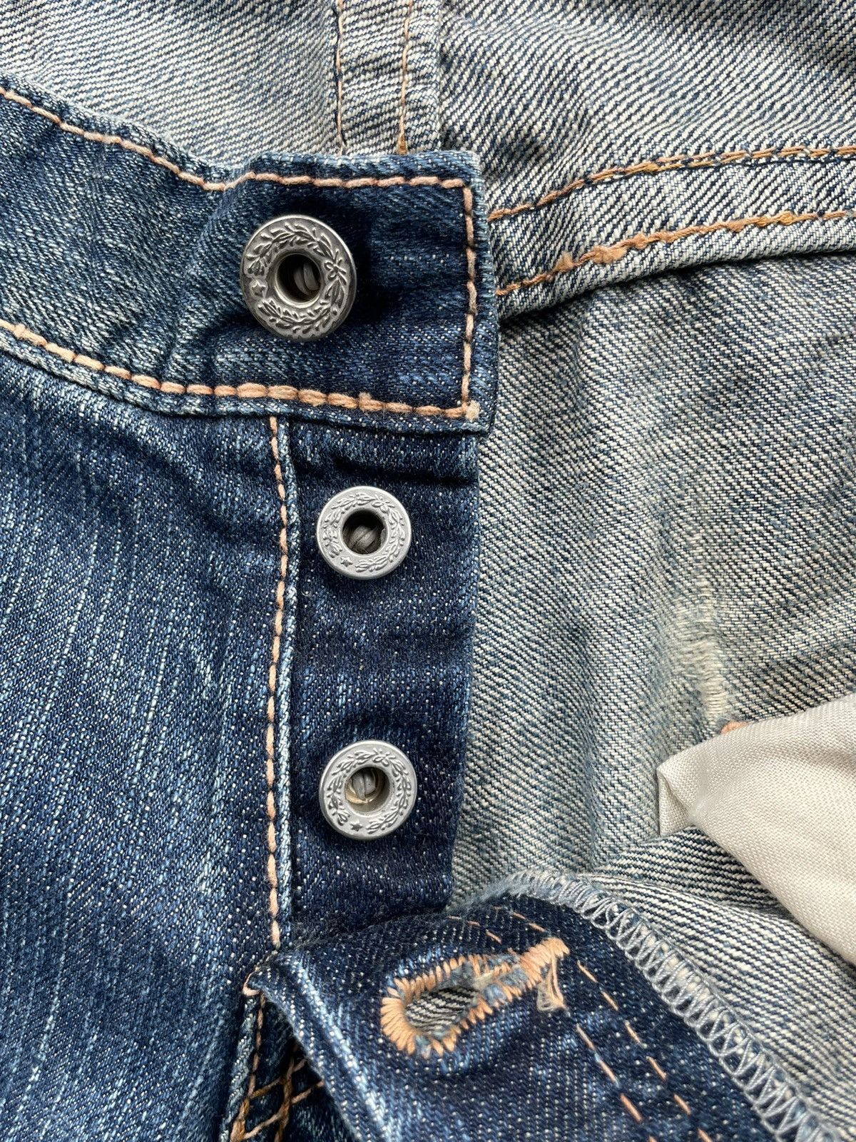 Japanese Brand Vintage Japanese Brand Distresed Rework Denim Size 34" / US 12 / IT 48 - 20 Thumbnail