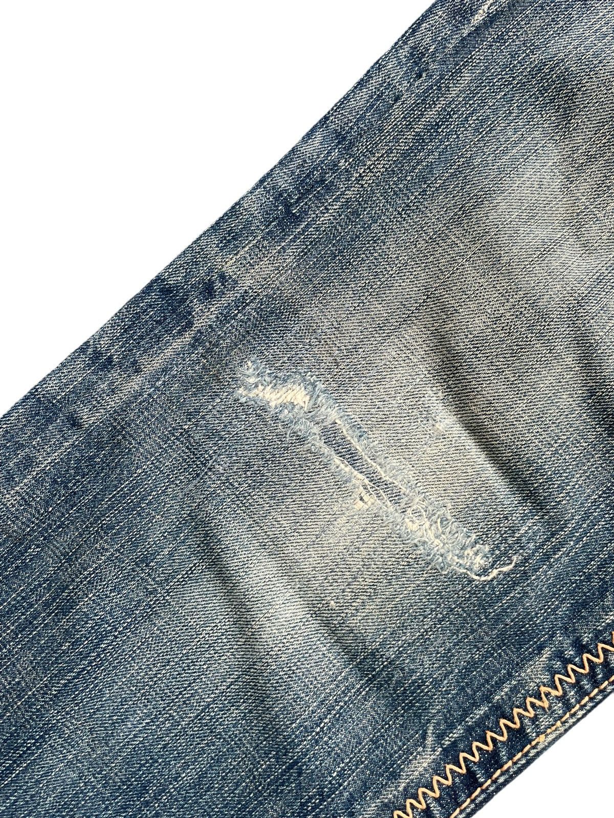 Japanese Brand Vintage Japanese Brand Distresed Rework Denim Size 34" / US 12 / IT 48 - 5 Thumbnail