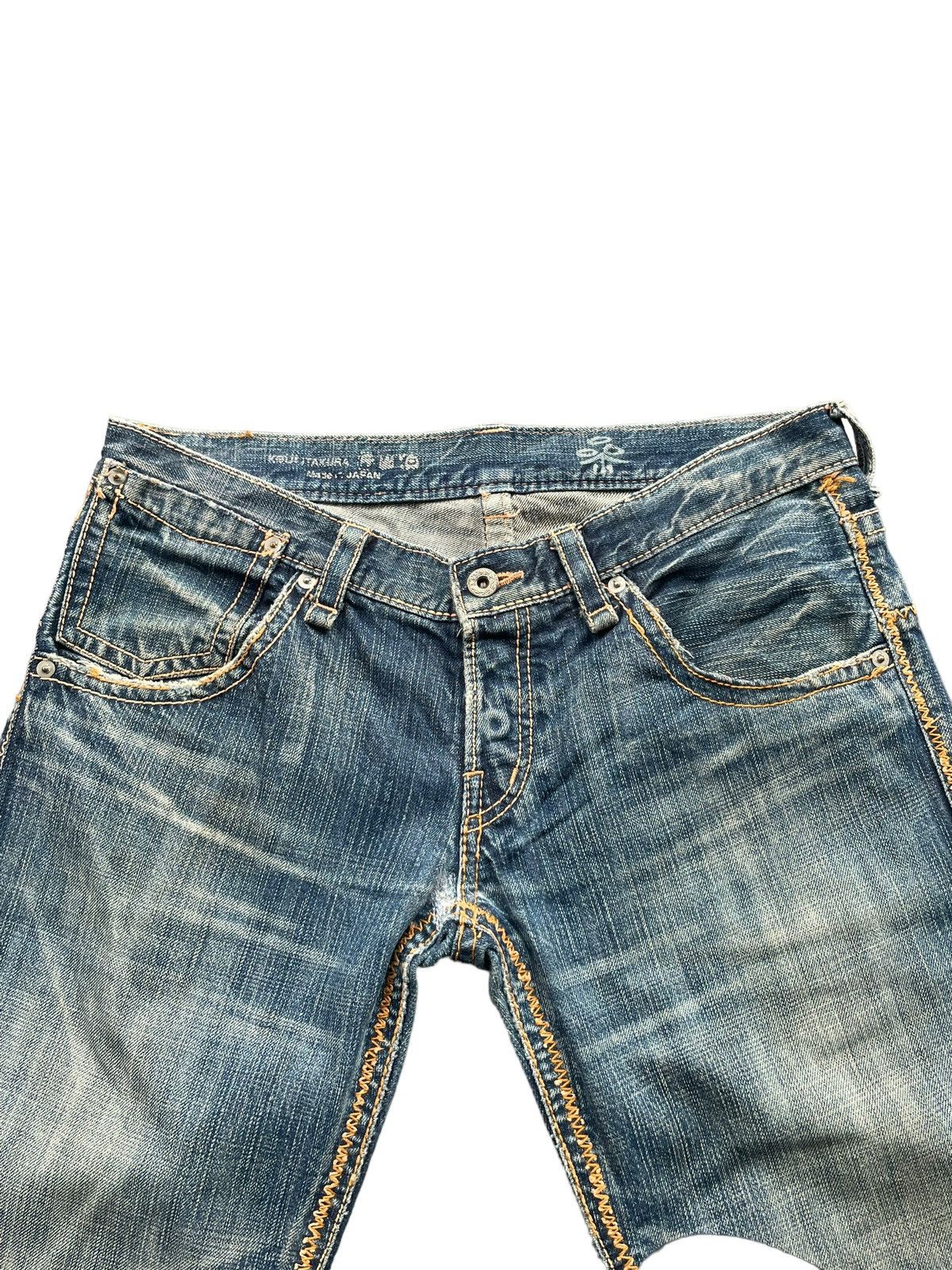 Japanese Brand Vintage Japanese Brand Distresed Rework Denim Size 34" / US 12 / IT 48 - 6 Thumbnail