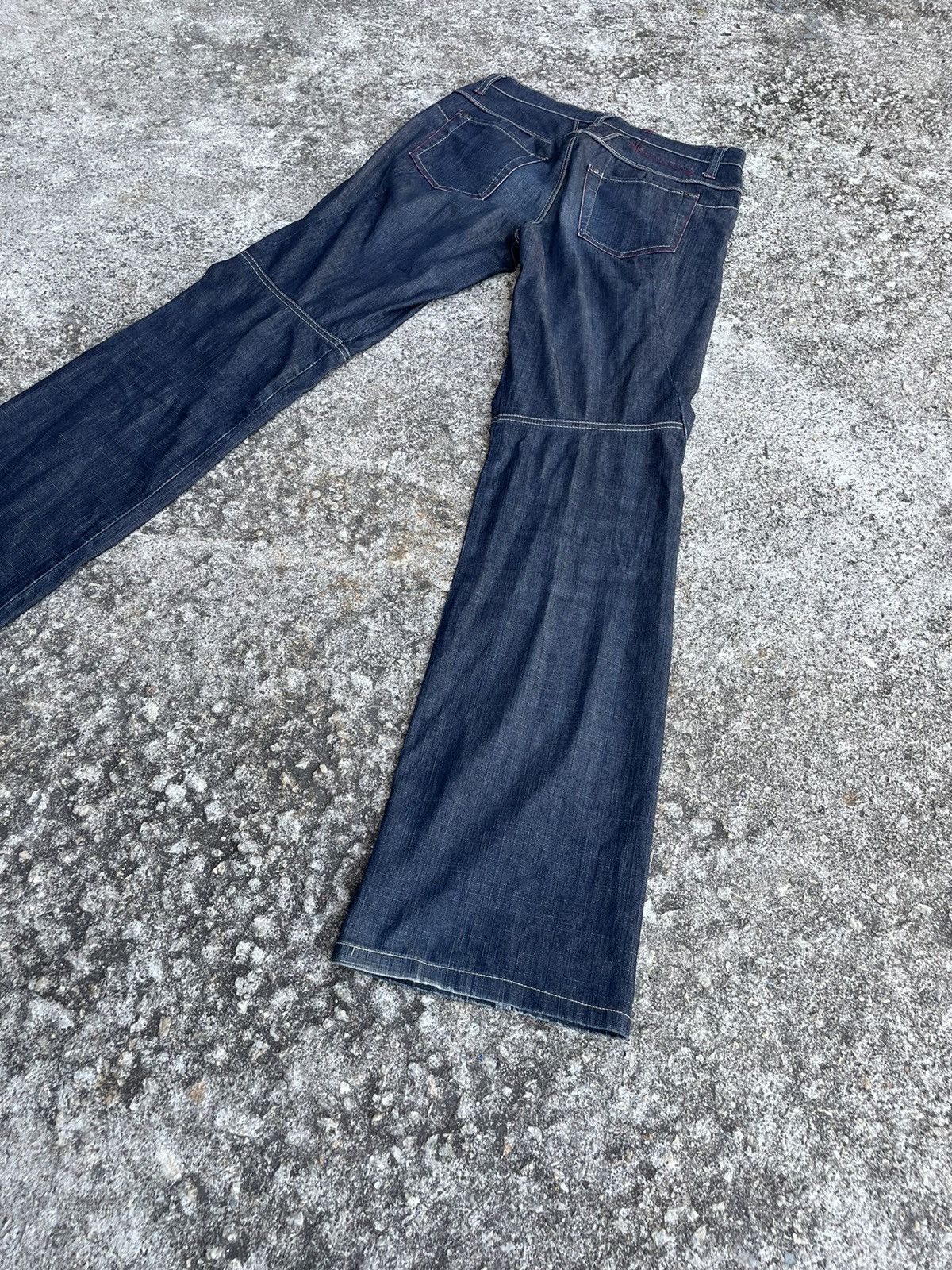 Marithe + Francois Girbaud Marithe Francois Girbaud Flare light Jeans Size US 30 / EU 46 - 13 Thumbnail