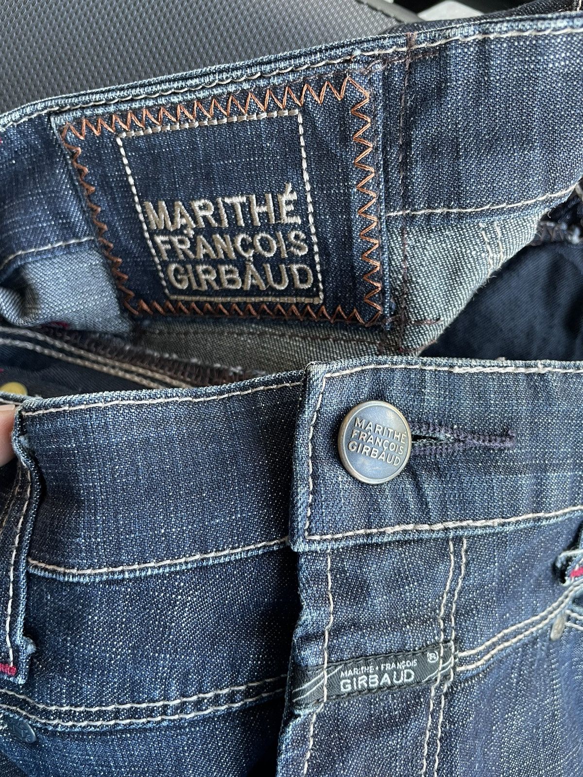 Marithe + Francois Girbaud Marithe Francois Girbaud Flare light Jeans Size US 30 / EU 46 - 15 Thumbnail