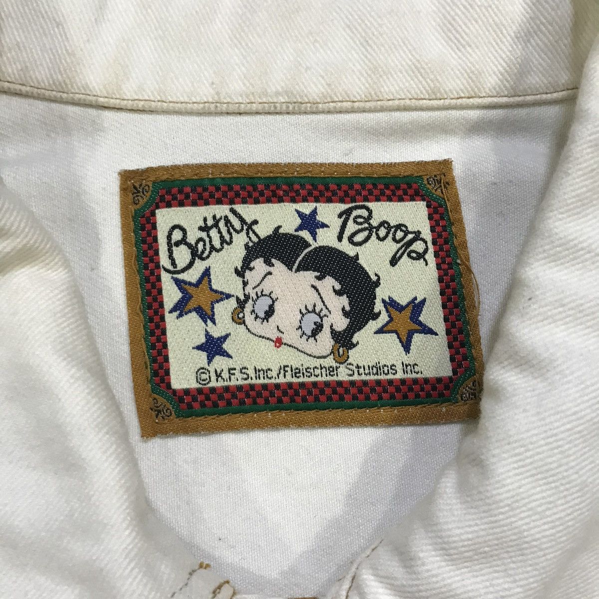 Vintage Vintage Betty Boop king features syndicate Denim Jacket Size US L / EU 52-54 / 3 - 7 Thumbnail