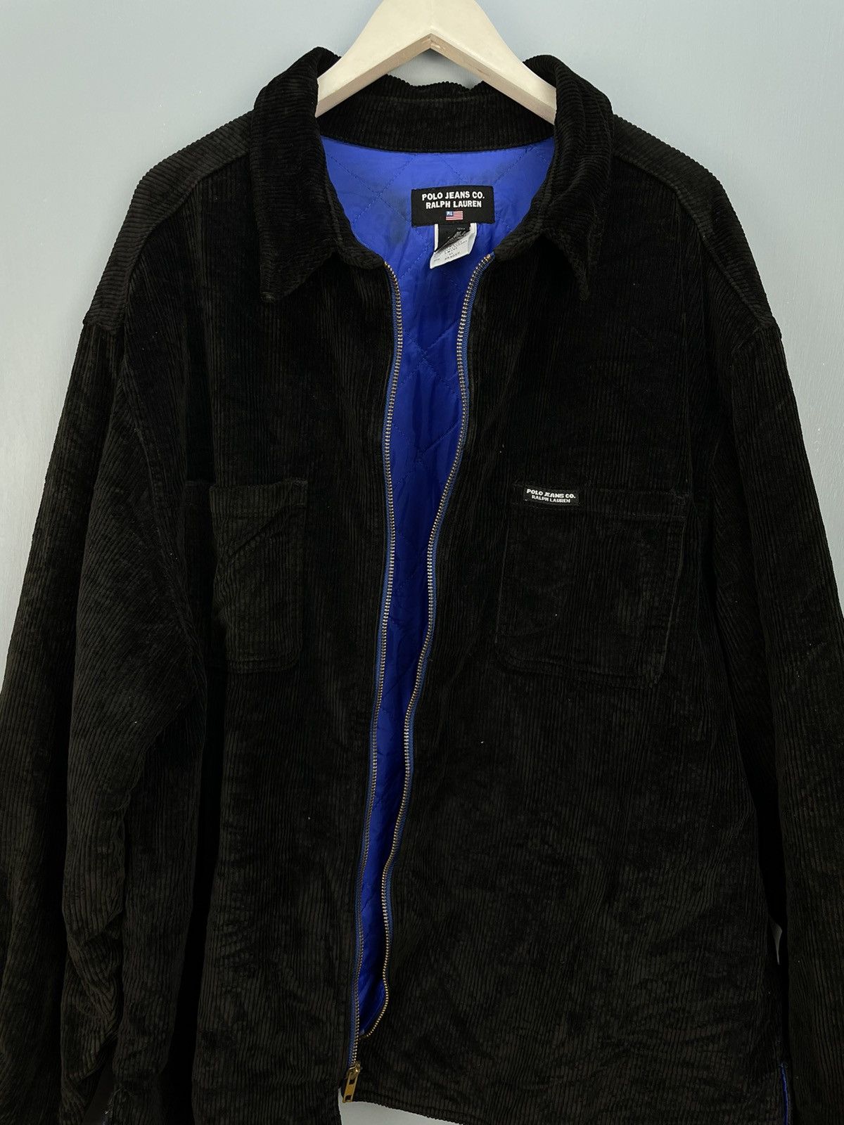 Polo Ralph Lauren Vintage Polo Jeans Co Ralph Lauren corduroy zip up jacket Size US XL / EU 56 / 4 - 4 Thumbnail