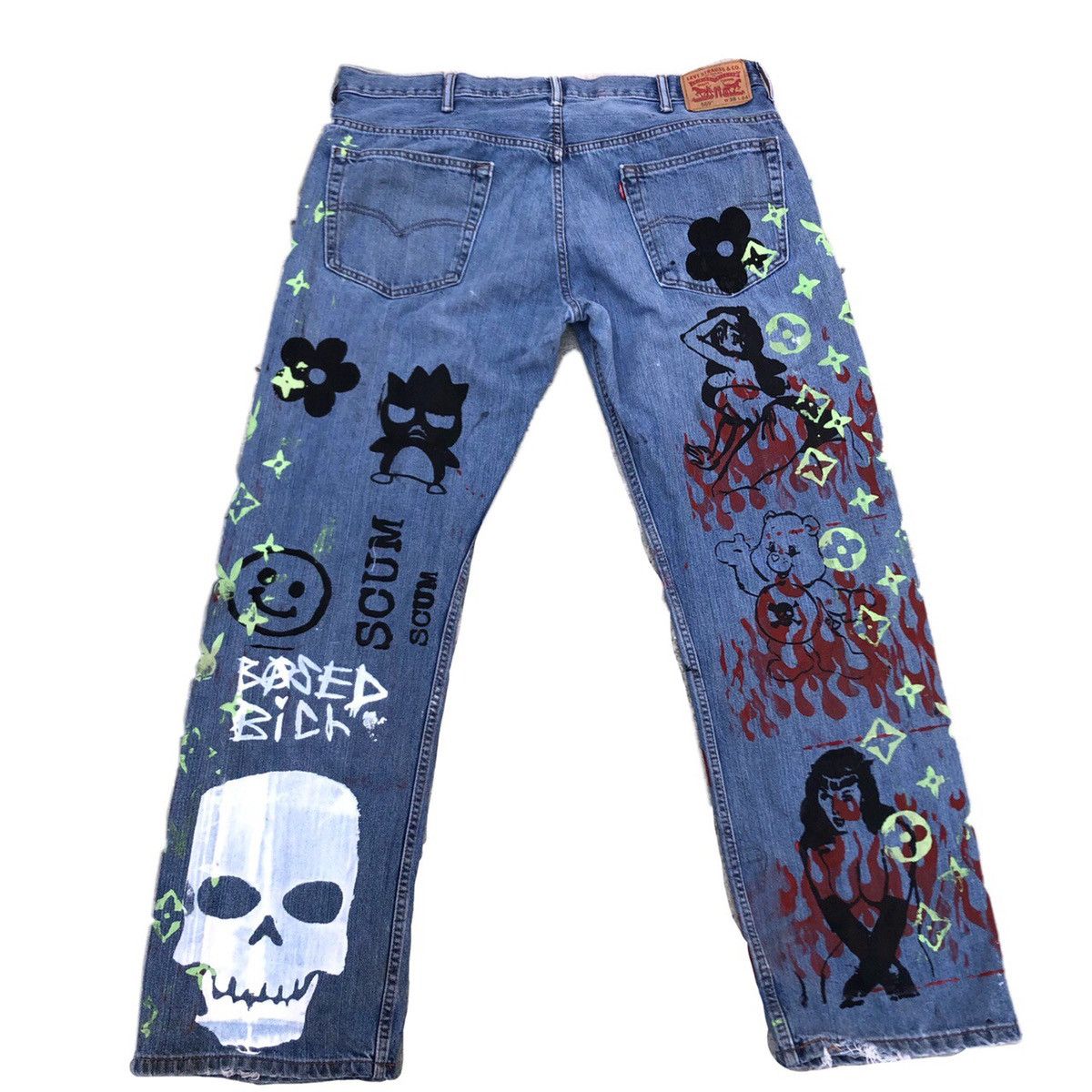 Other Basedbich 1of1 Jeans Size US 36 / EU 52 - 2 Thumbnail