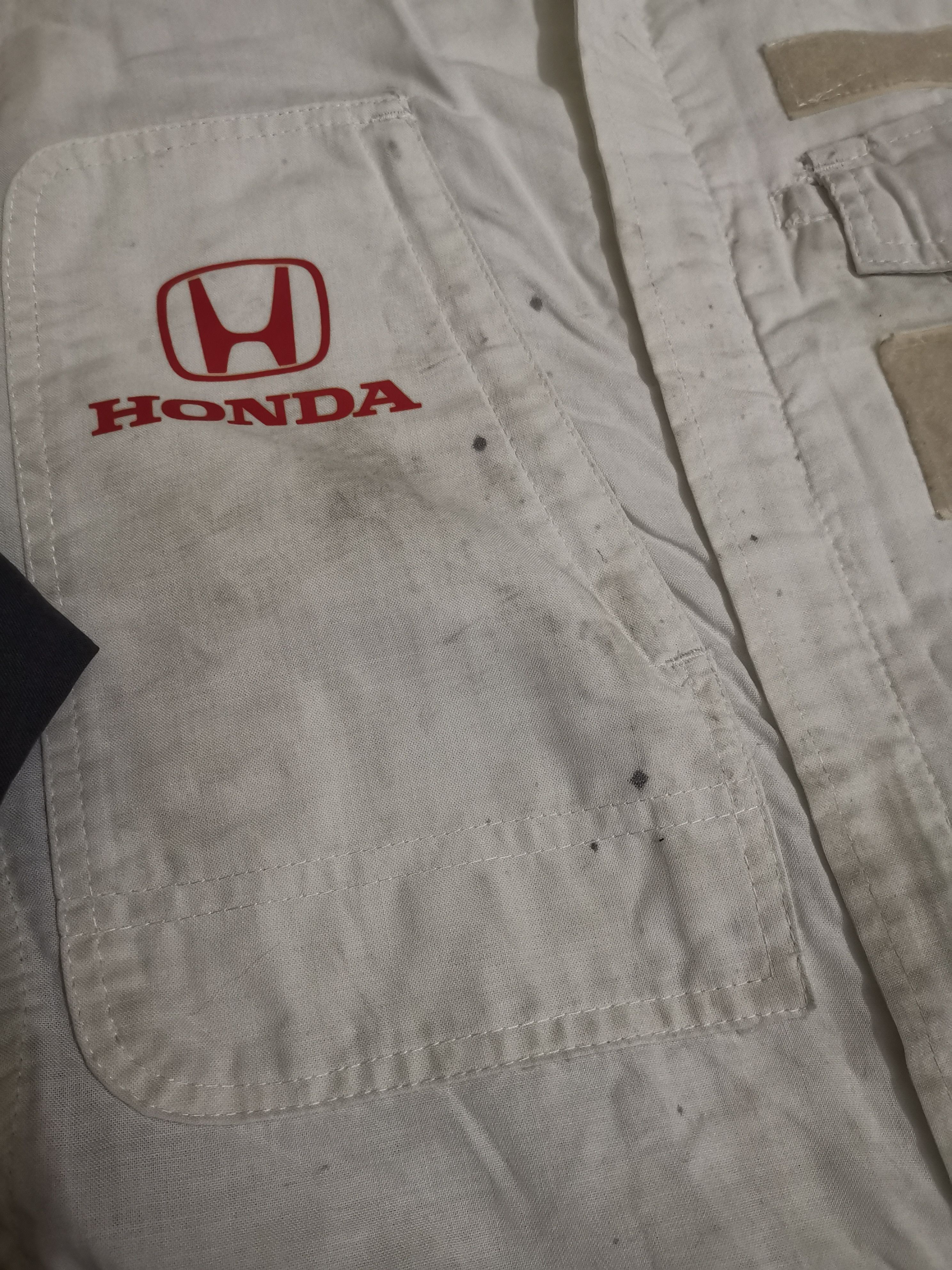 Honda Vintage Japanese Brand Honda Racing Worker Coveralls Size US 34 / EU 50 - 8 Thumbnail