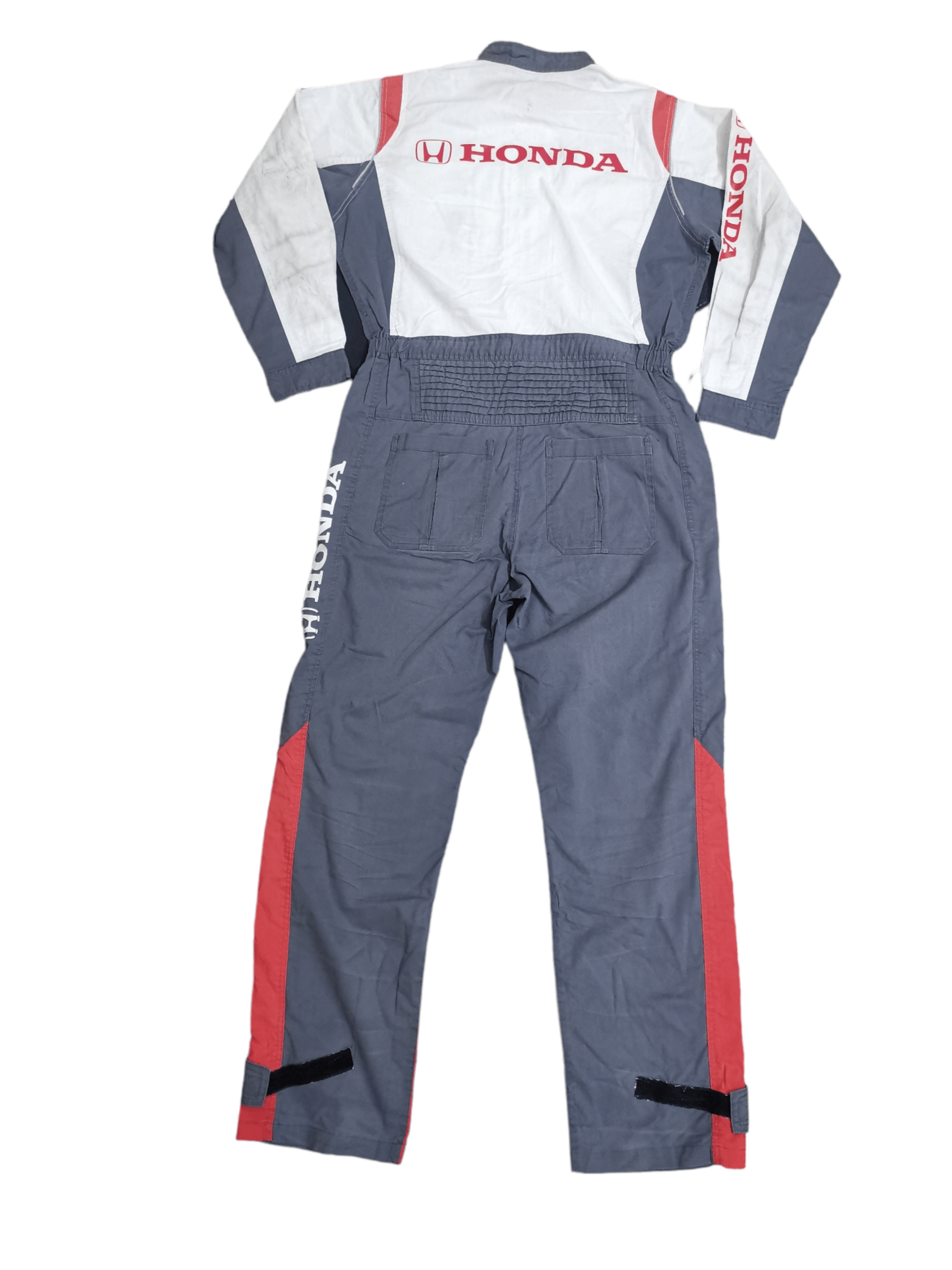 Honda Vintage Japanese Brand Honda Racing Worker Coveralls Size US 34 / EU 50 - 1 Thumbnail