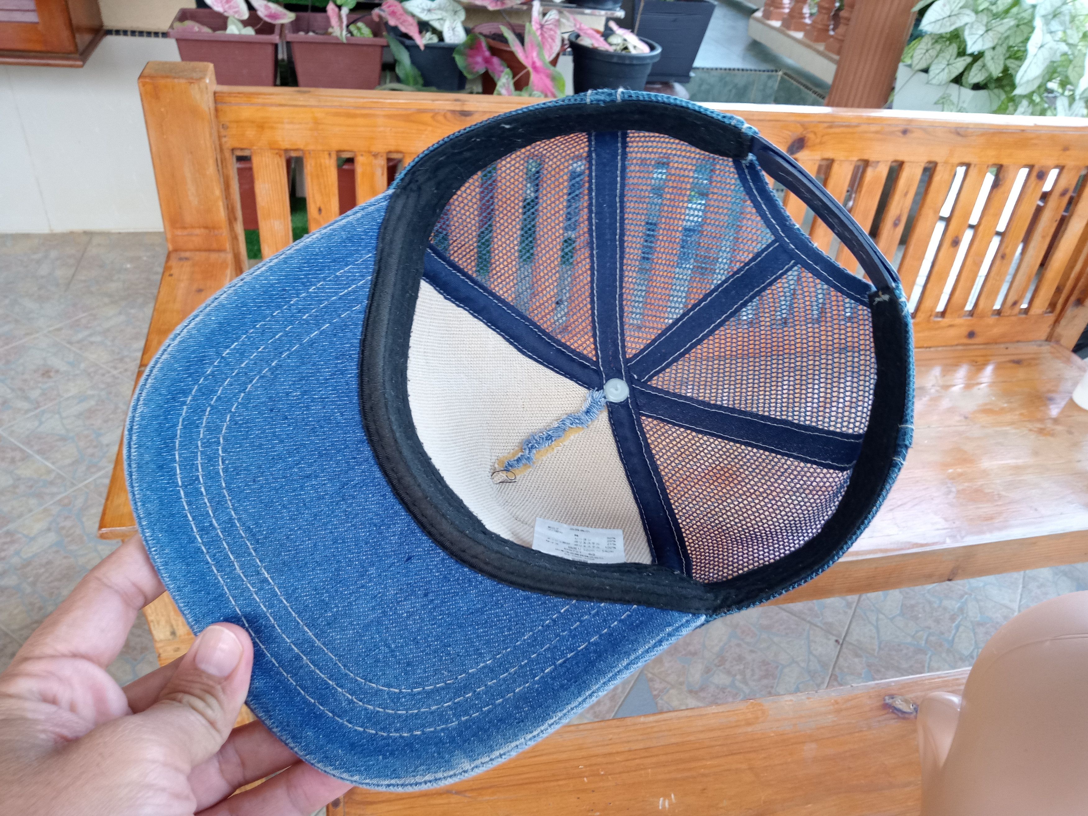 Lee Vintage Lee Kansas USA Denim Trucker Hats Size ONE SIZE - 16 Thumbnail
