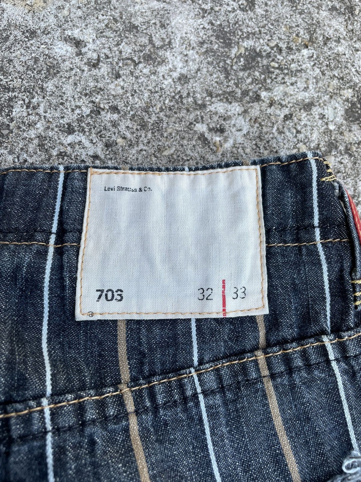 Levi's Levi’s 703 Striped Jeans Size US 30 / EU 46 - 15 Thumbnail