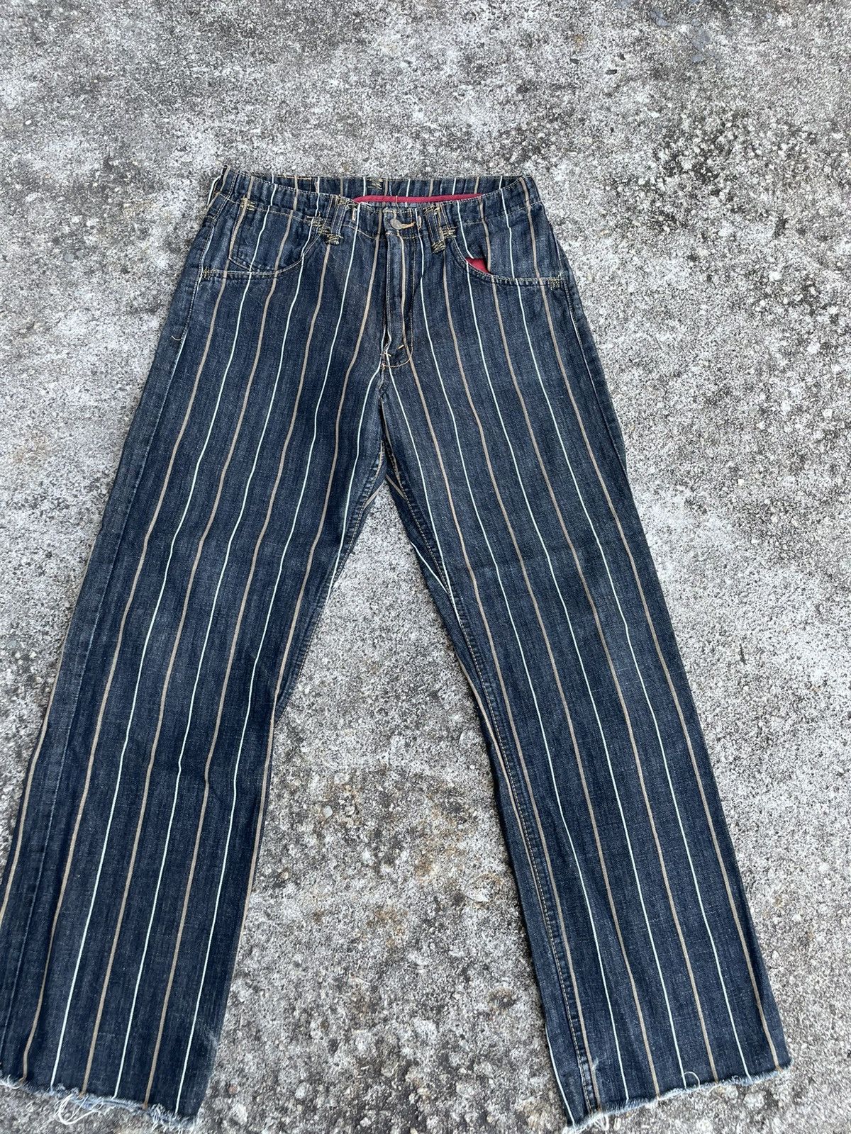 Levi's Levi’s 703 Striped Jeans Size US 30 / EU 46 - 5 Thumbnail