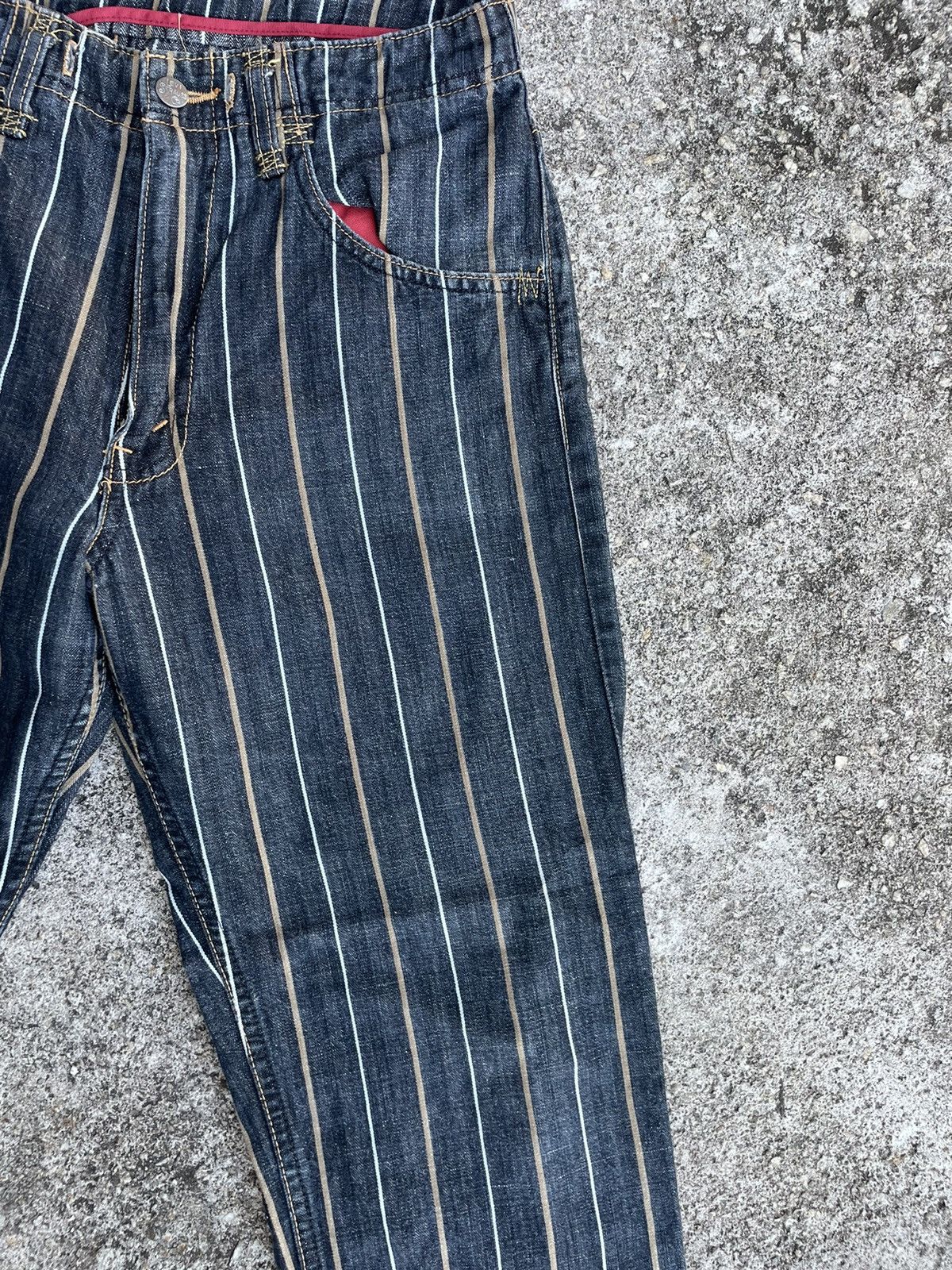 Levi's Levi’s 703 Striped Jeans Size US 30 / EU 46 - 3 Thumbnail