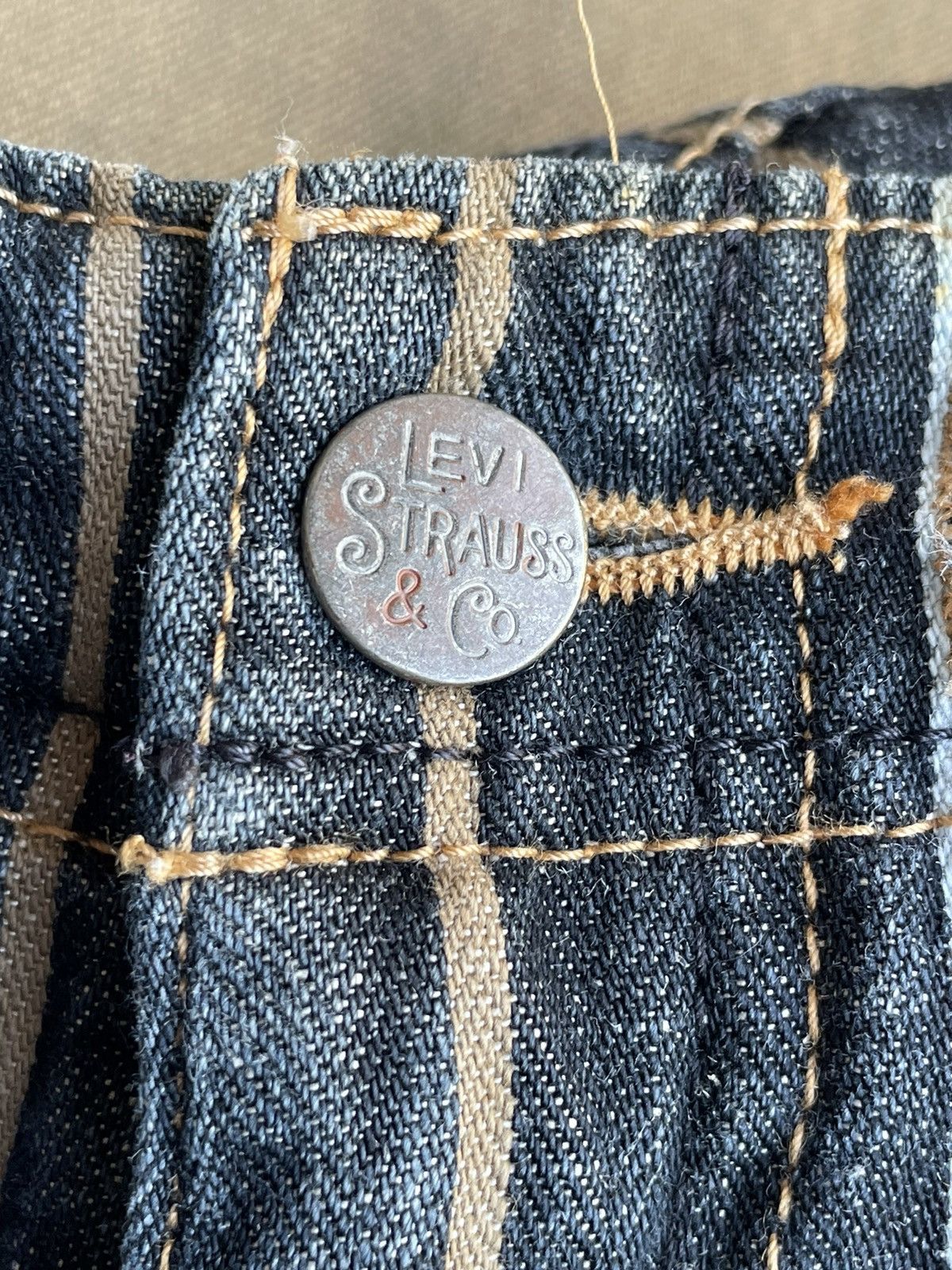 Levi's Levi’s 703 Striped Jeans Size US 30 / EU 46 - 16 Thumbnail