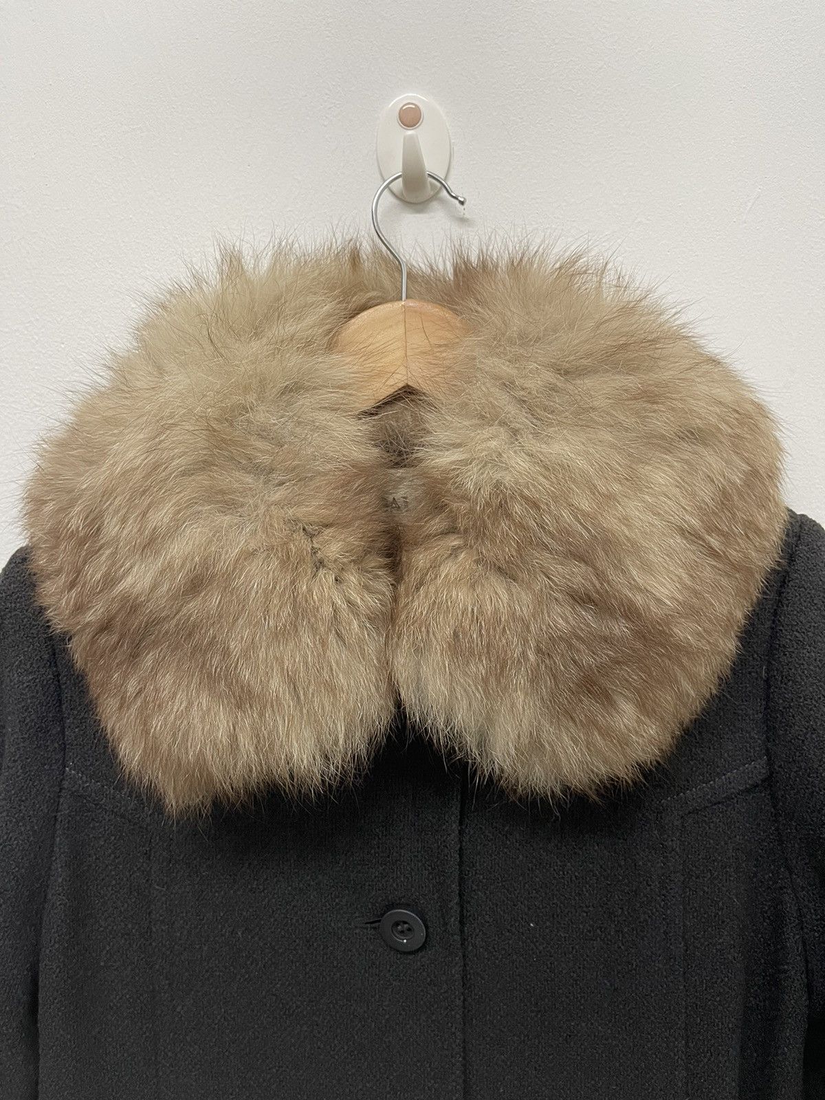Balmain VINTAGE BALMAIN FAUX FUR JACKET WOOL Size M / US 6-8 / IT 42-44 - 3 Thumbnail