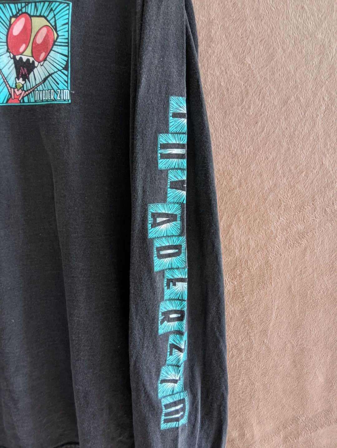 Vintage Vintage 2004 space invader zim box logo cartoons t shirt Size US XL / EU 56 / 4 - 4 Thumbnail