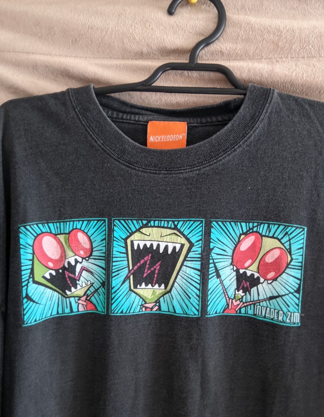 Vintage Vintage 2004 space invader zim box logo cartoons t shirt Size US XL / EU 56 / 4 - 2 Thumbnail