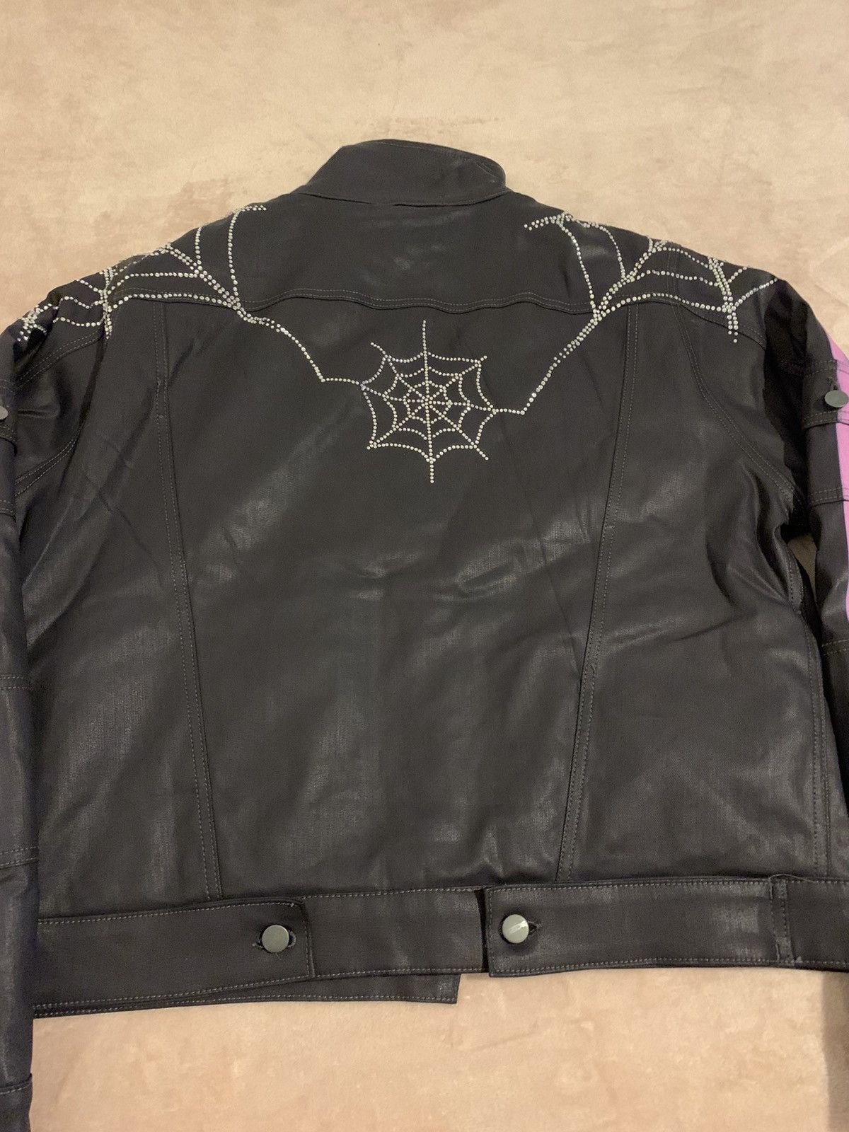 Sp5der Spider Worldwide SP5DER Mens Trucker Jacket Size US L / EU 52-54 / 3 - 12 Thumbnail