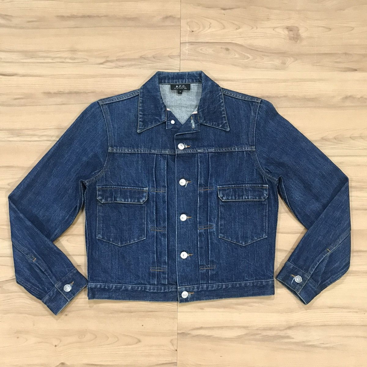 A.P.C. A.P.C Selvedge Trucker Denim Jacket Size US M / EU 48-50 / 2 - 3 Thumbnail