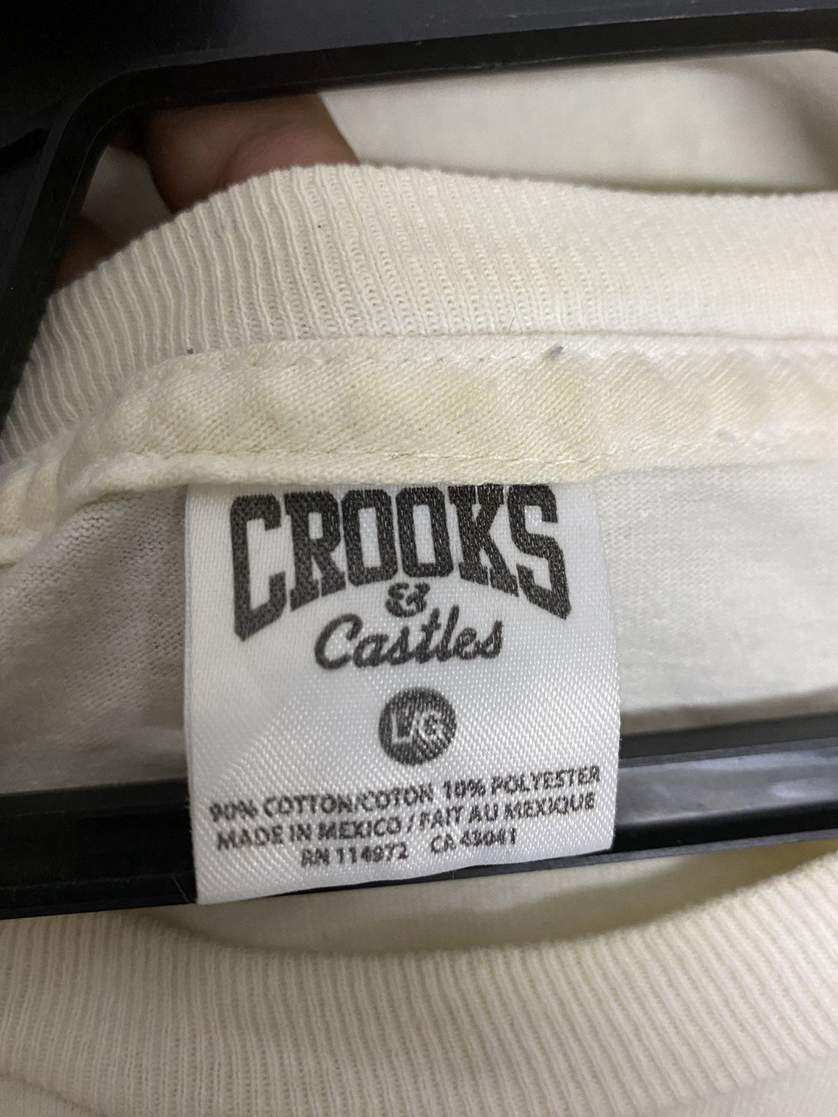 Crooks & Castles Crooks And Castle Megan Fox Tee Size US L / EU 52-54 / 3 - 6 Thumbnail