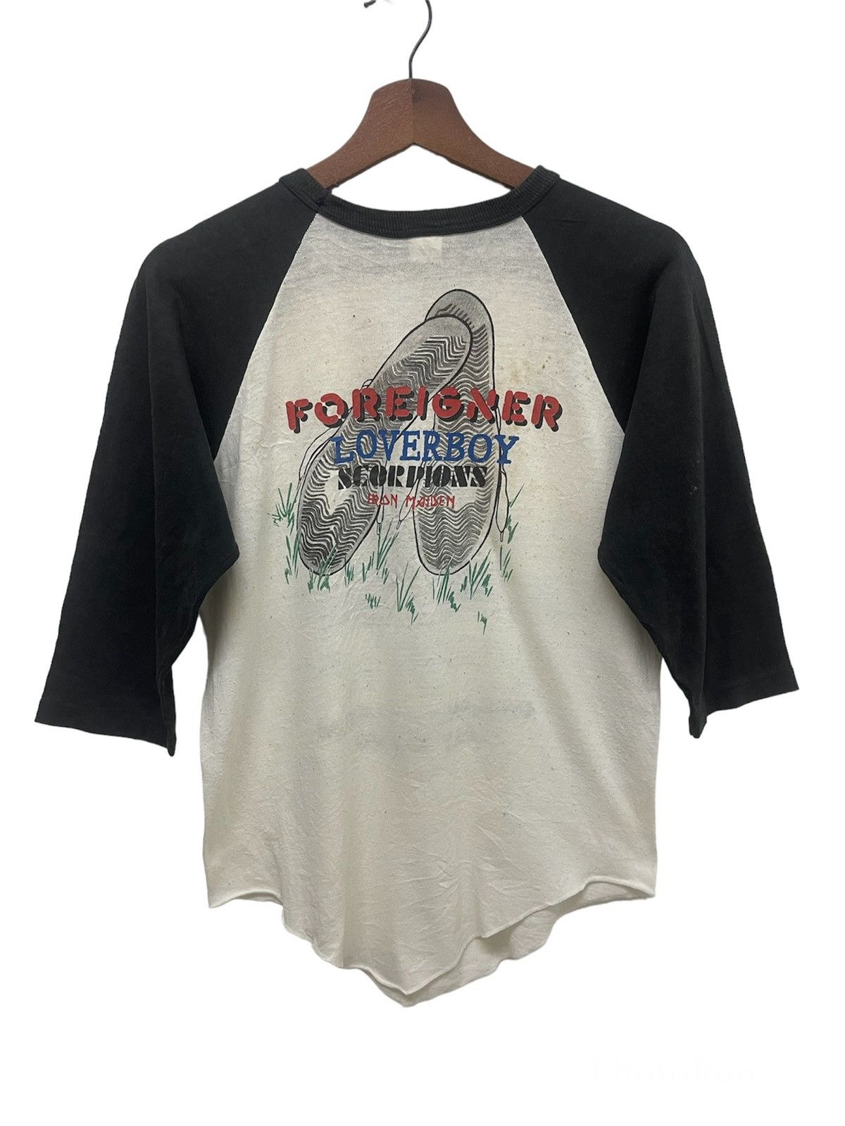 1982 A Day On The Green IRON MAIDEN Jersey Tee