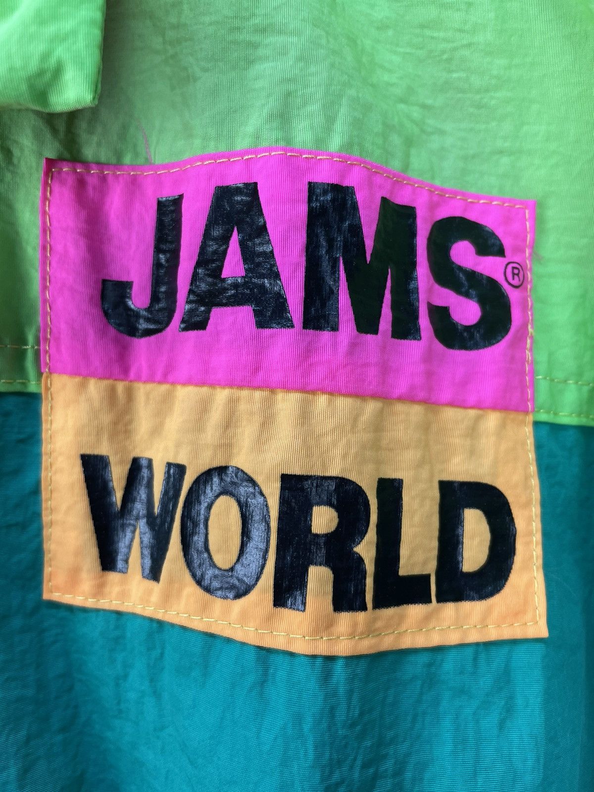 Jams World Vintage 80s Jams World windbreaker Size US L / EU 52-54 / 3 - 4 Thumbnail