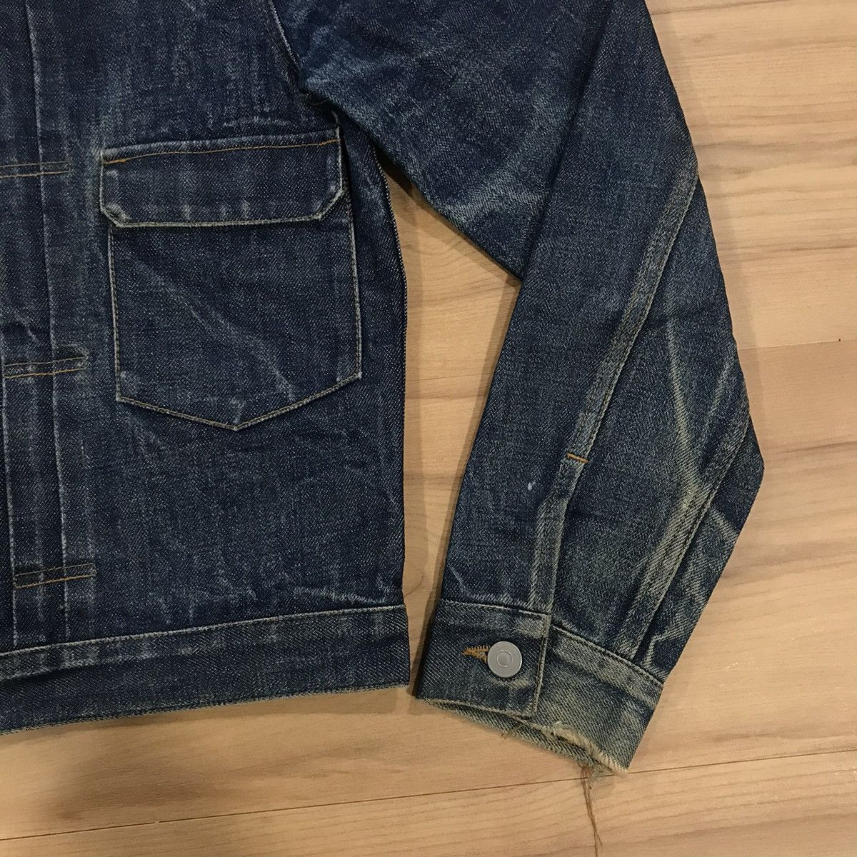A.P.C. 🚨FINAL DROP🚨Vintage A.P.C Selvedge Denim Jacket Size US M / EU 48-50 / 2 - 8 Thumbnail