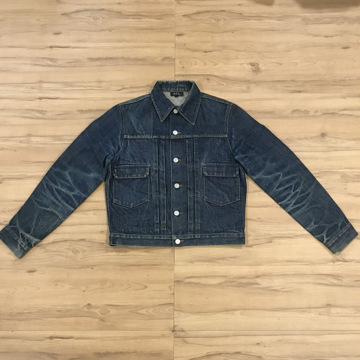 A.P.C. 🚨FINAL DROP🚨Vintage A.P.C Selvedge Denim Jacket Size US M / EU 48-50 / 2 - 6 Thumbnail