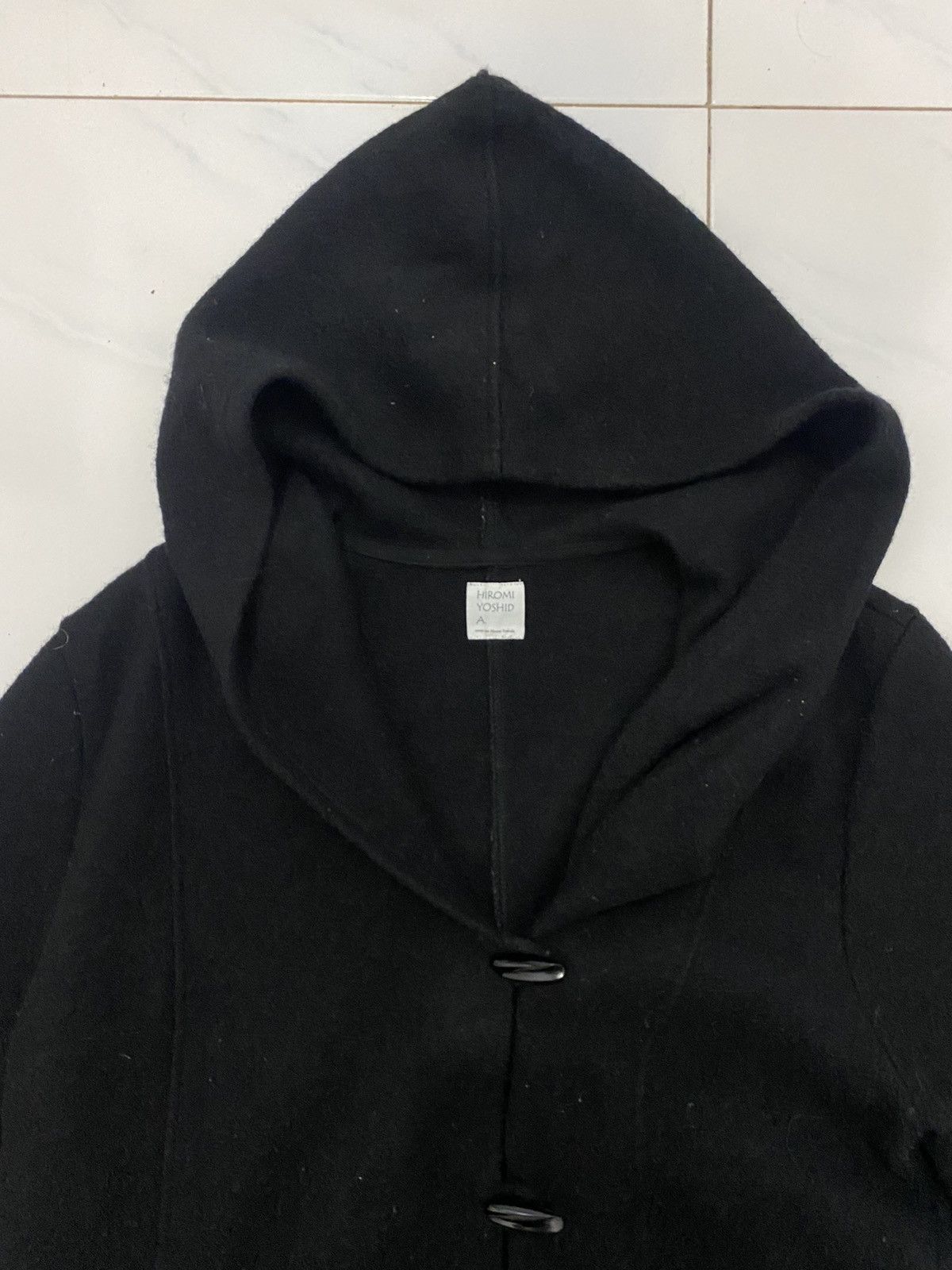 Japanese Brand Hiromi Yoshida Long Wool Hoodie Coat Size US S / EU 44-46 / 1 - 5 Thumbnail