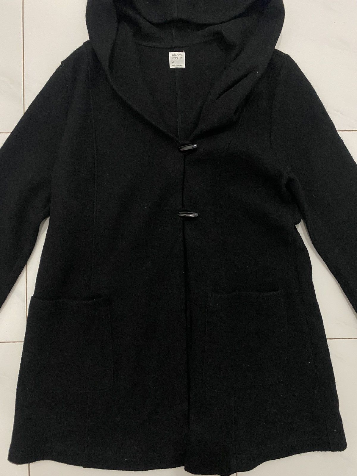 Japanese Brand Hiromi Yoshida Long Wool Hoodie Coat Size US S / EU 44-46 / 1 - 7 Thumbnail