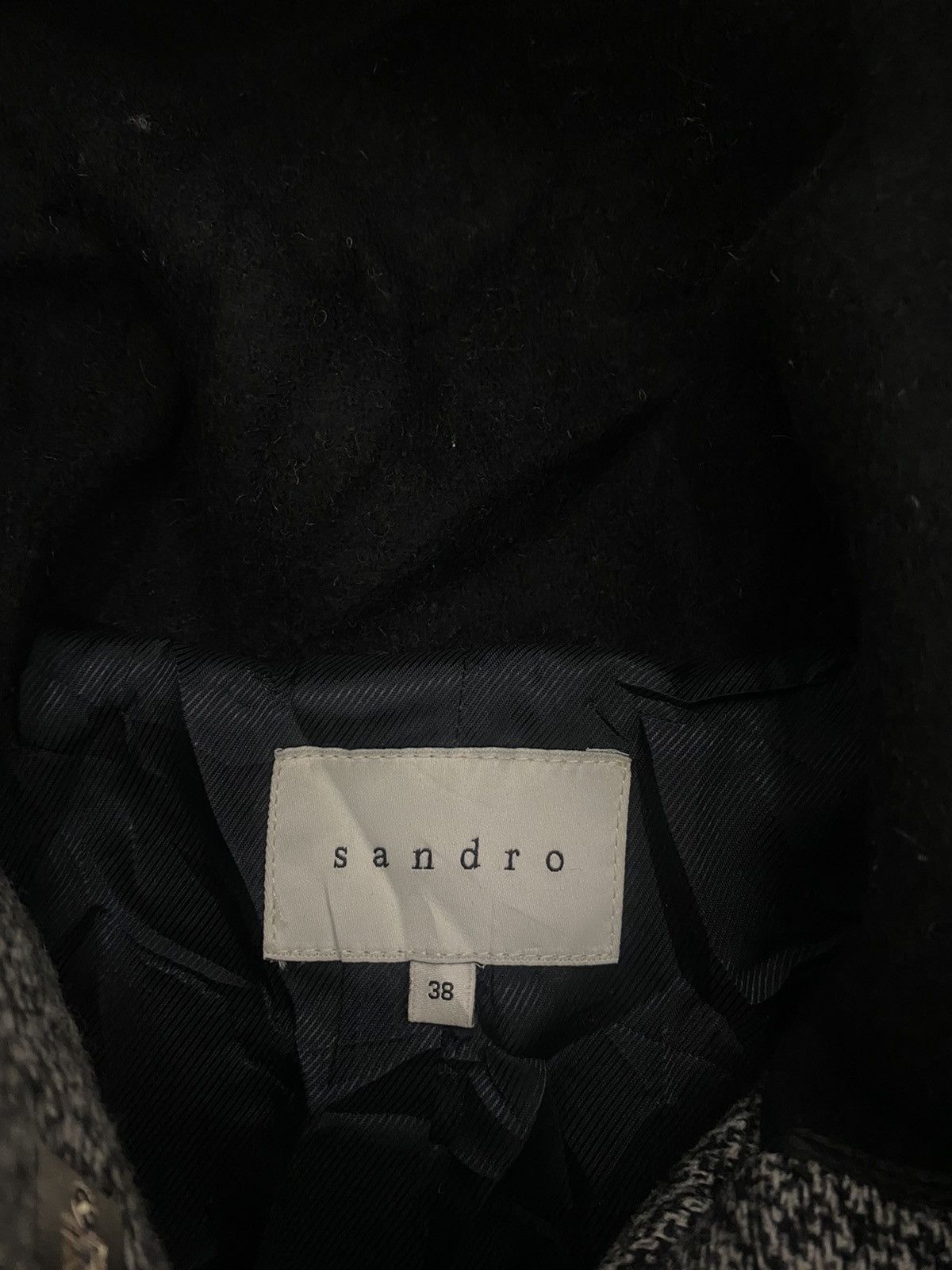 Sandro Sandro Coat Leather Hoodie Jacket Size XS / US 0-2 / IT 36-38 - 7 Thumbnail