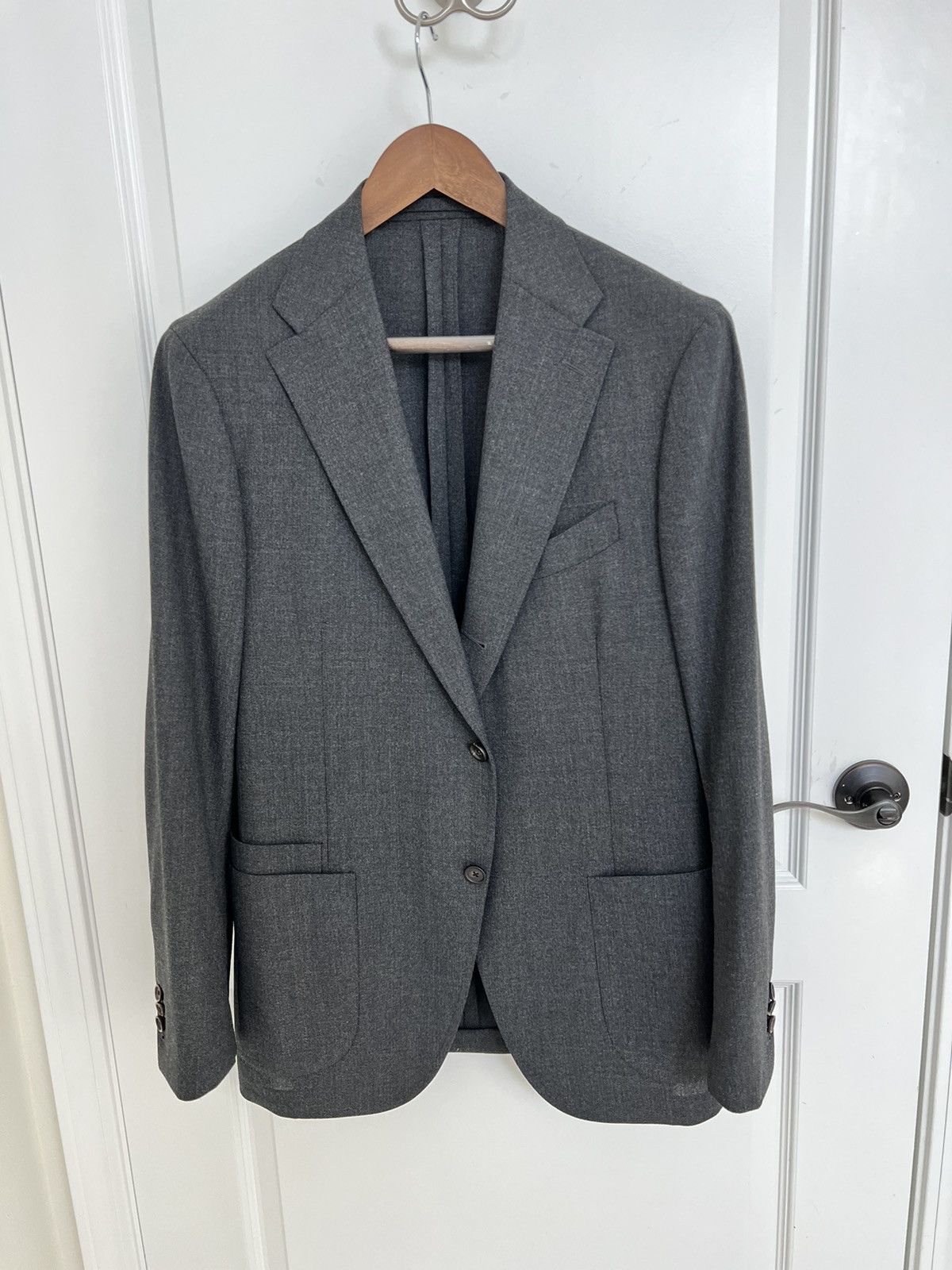 Drakes Drakes Charcoal Suit - 40r | Grailed