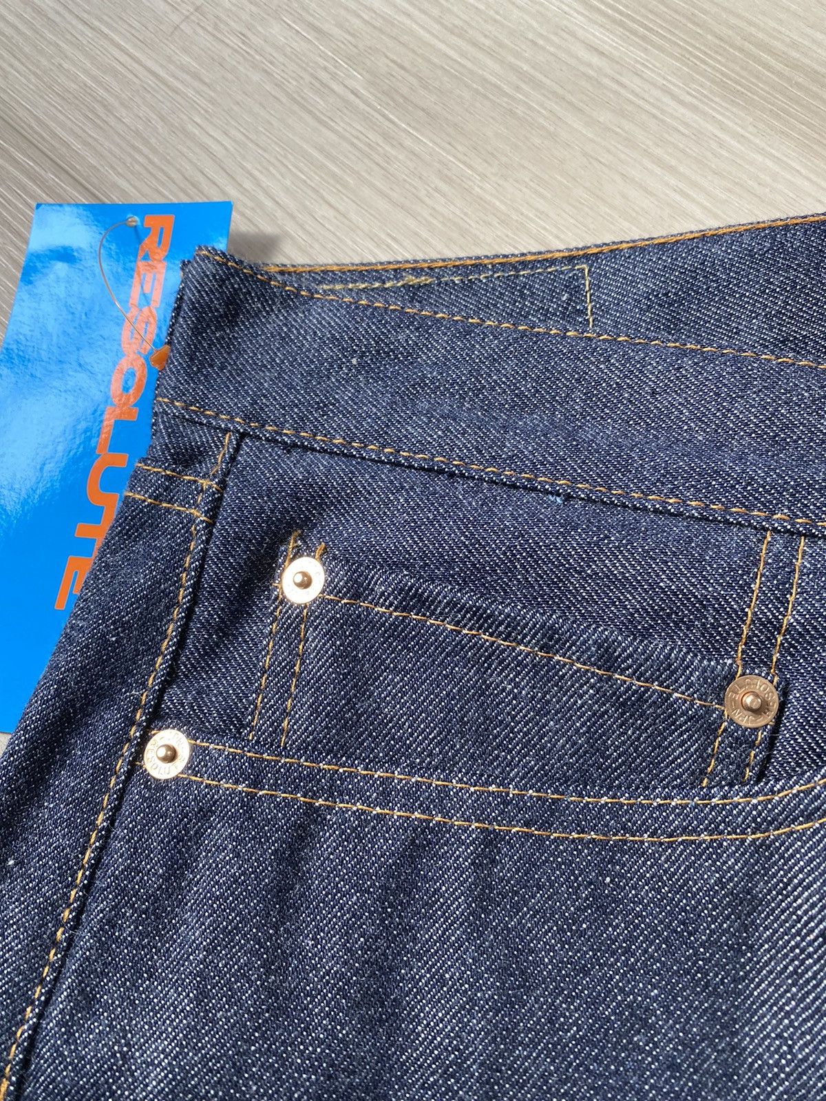 RESOLUTE Resolute Denim 710 Selvedge Raw Denim Jeans Made in Japan Size US 30 / EU 46 - 4 Thumbnail