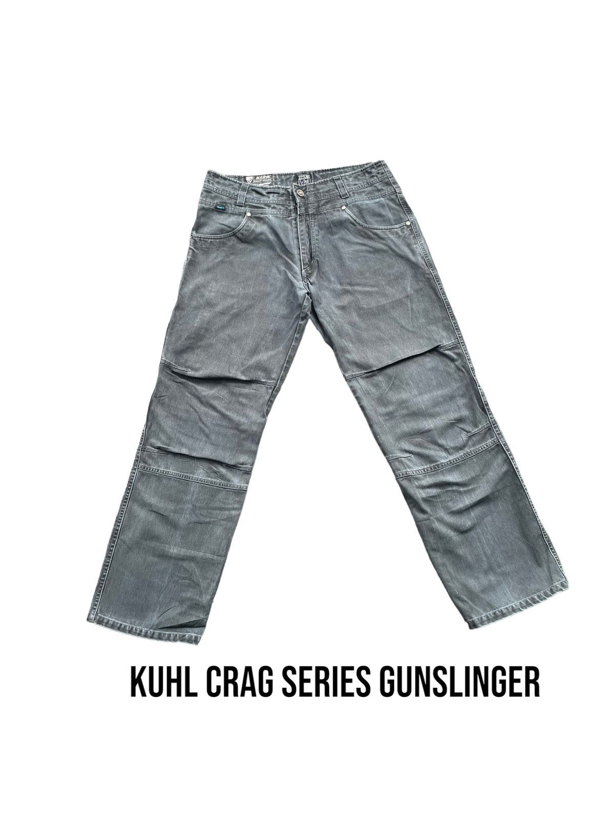image of Archival Clothing x Kuhl Crag Series Gunslinger Trouser in Grey, Men's (Size 32)