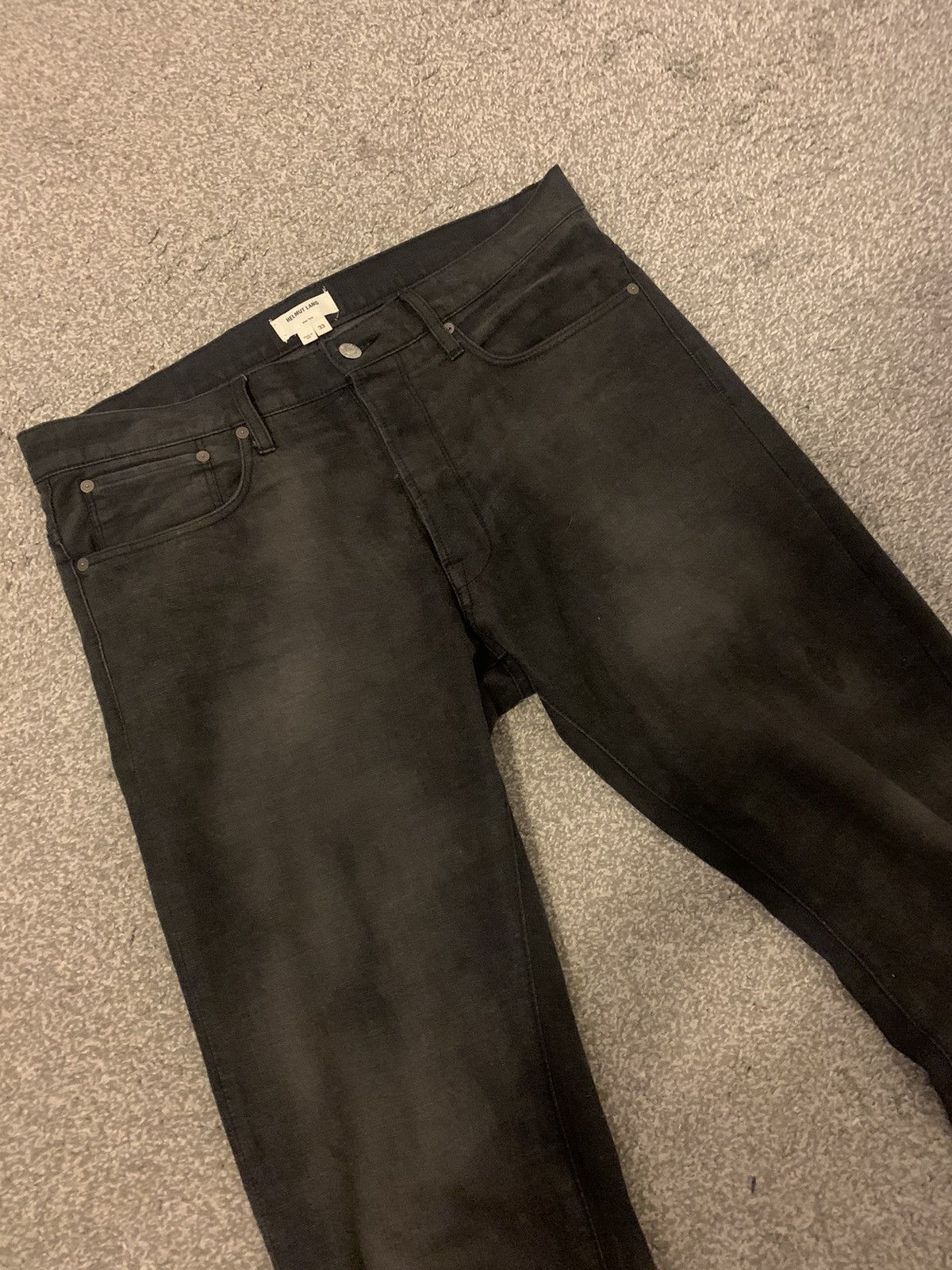 Helmut Lang Vintage Helmut Lang “Dark Bleach” Jeans Size US 33 - 2 Thumbnail