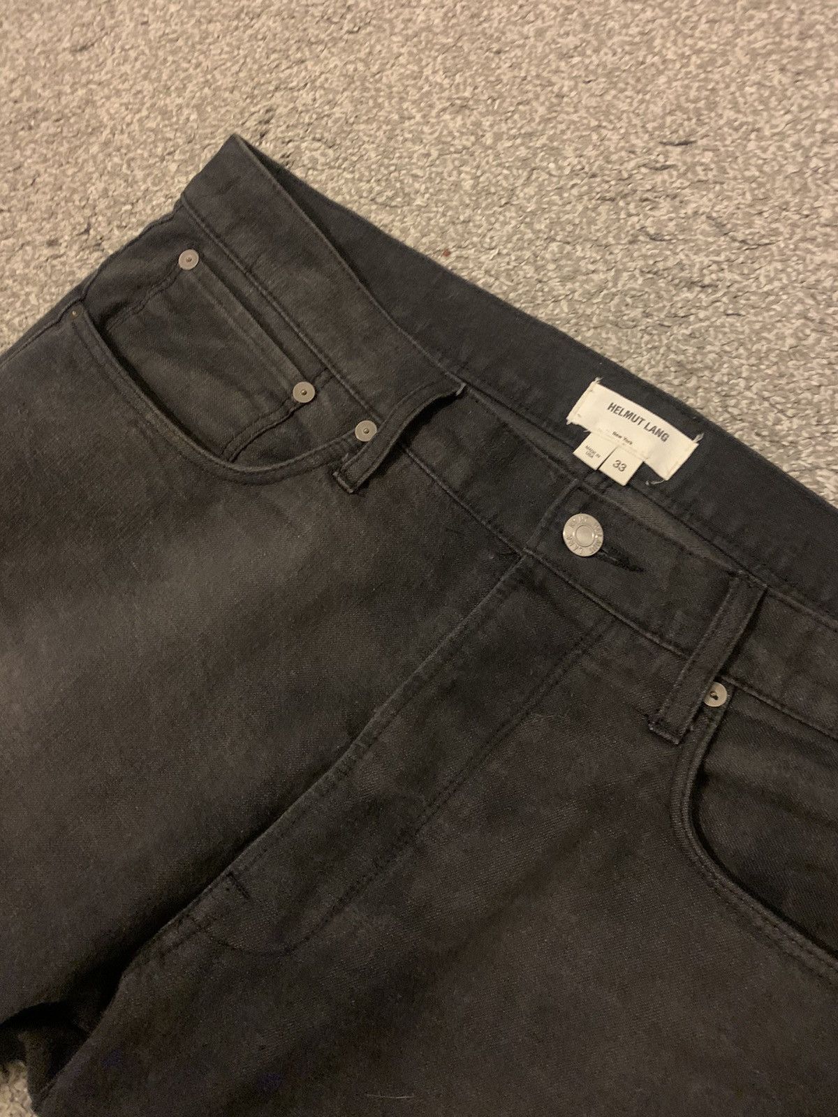 Helmut Lang Vintage Helmut Lang “Dark Bleach” Jeans Size US 33 - 3 Thumbnail