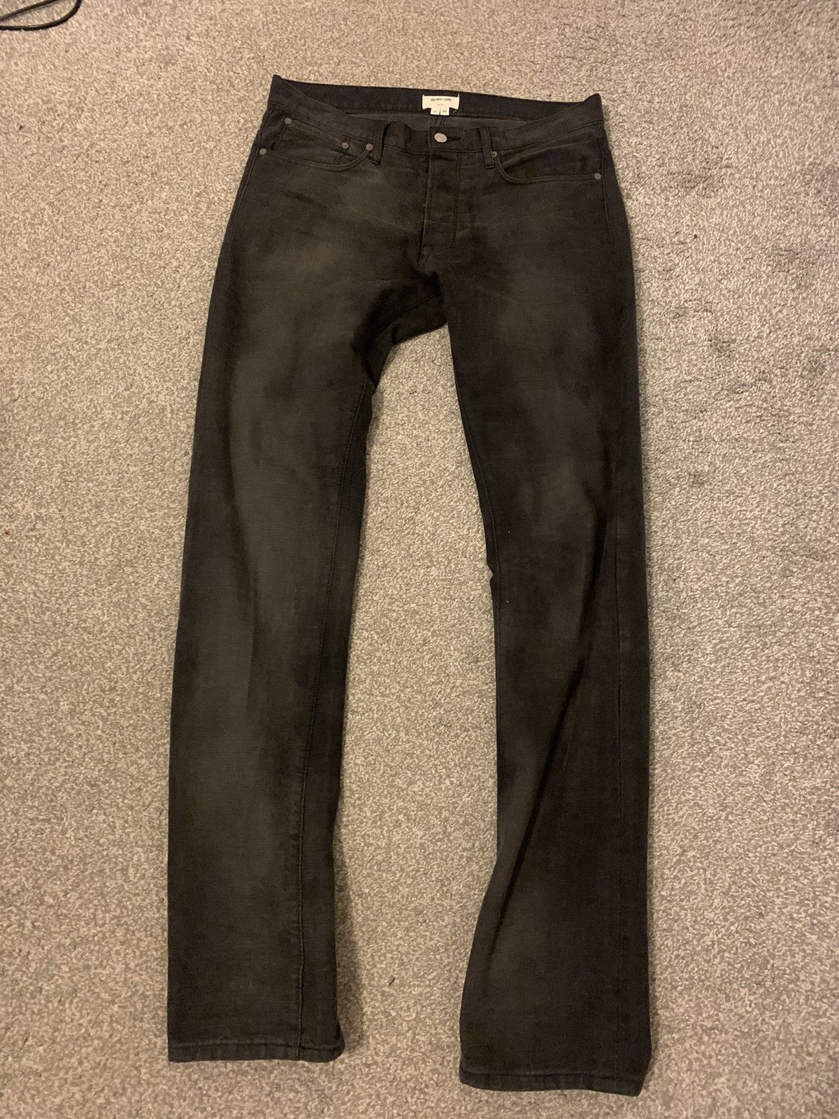 Helmut Lang Vintage Helmut Lang “Dark Bleach” Jeans Size US 33 - 1 Thumbnail