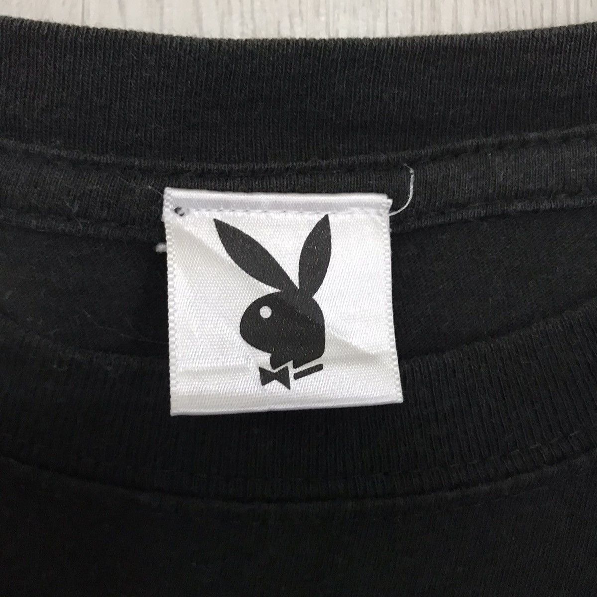 Playboy × Vintage Vintage Playboy Tee USA Flag Bunny Big Print Size US L / EU 52-54 / 3 - 5 Thumbnail