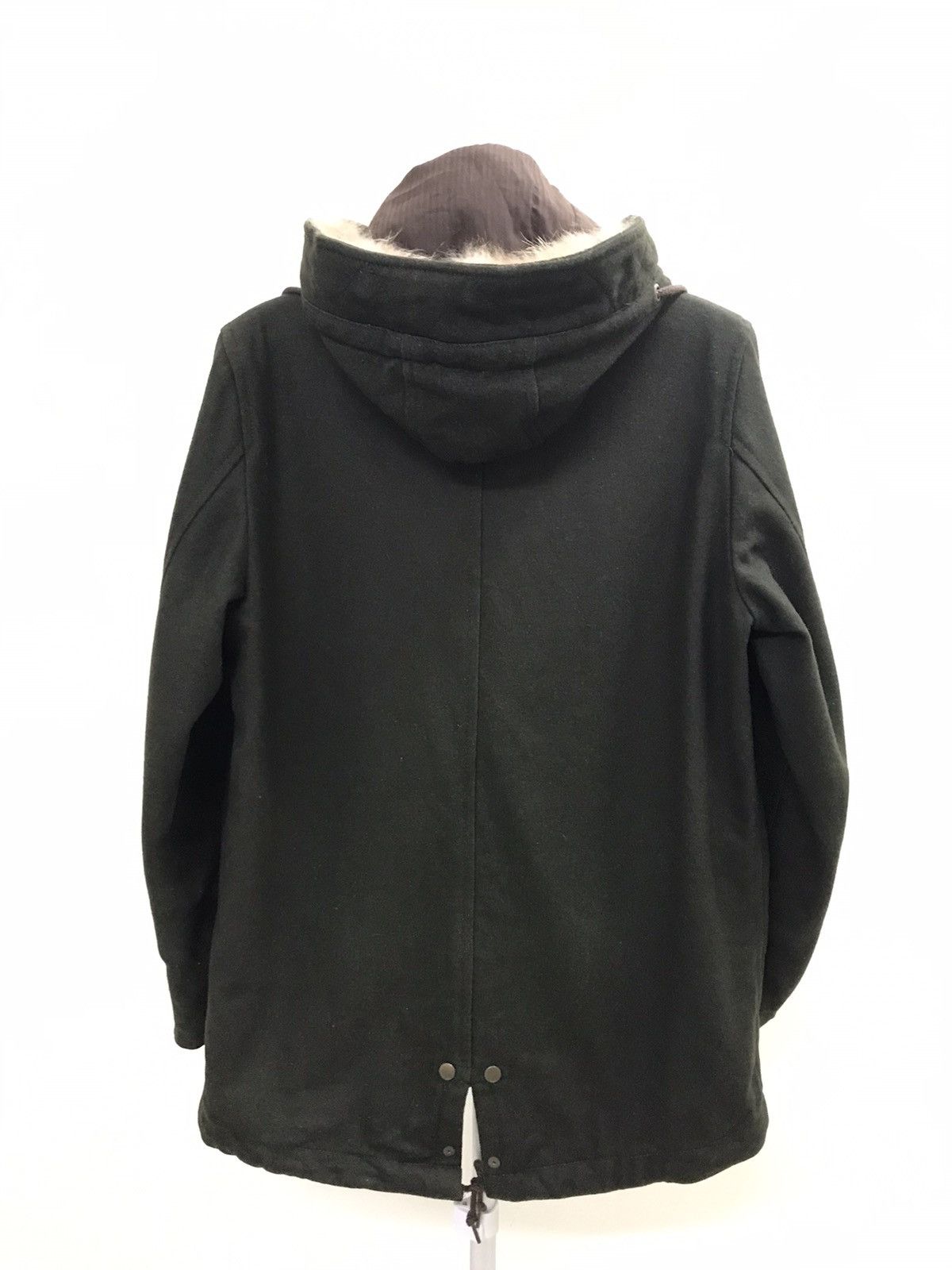 Beams Plus × Japanese Brand × Vintage Vintage Beams Wool Jacket Fur Parka Jacket Size US M / EU 48-50 / 2 - 4 Thumbnail