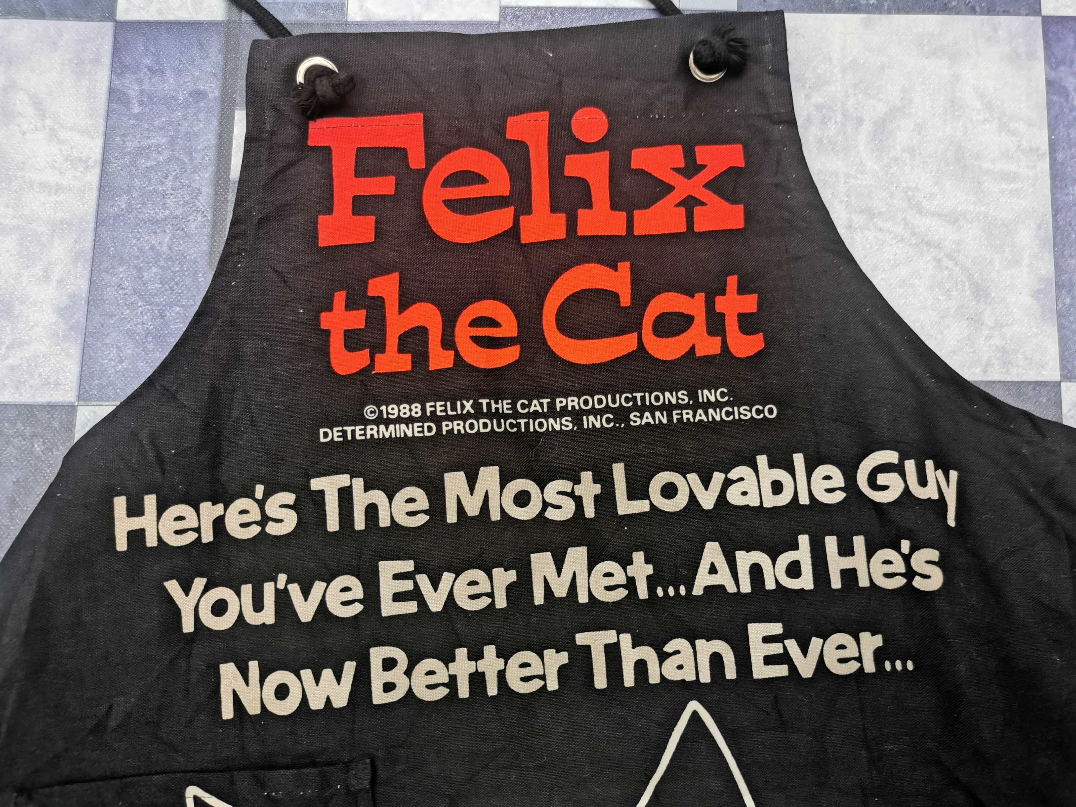 Cartoon Network Vintage 88' Cartoon Network Felix The Cat Apron Size ONE SIZE - 2 Thumbnail