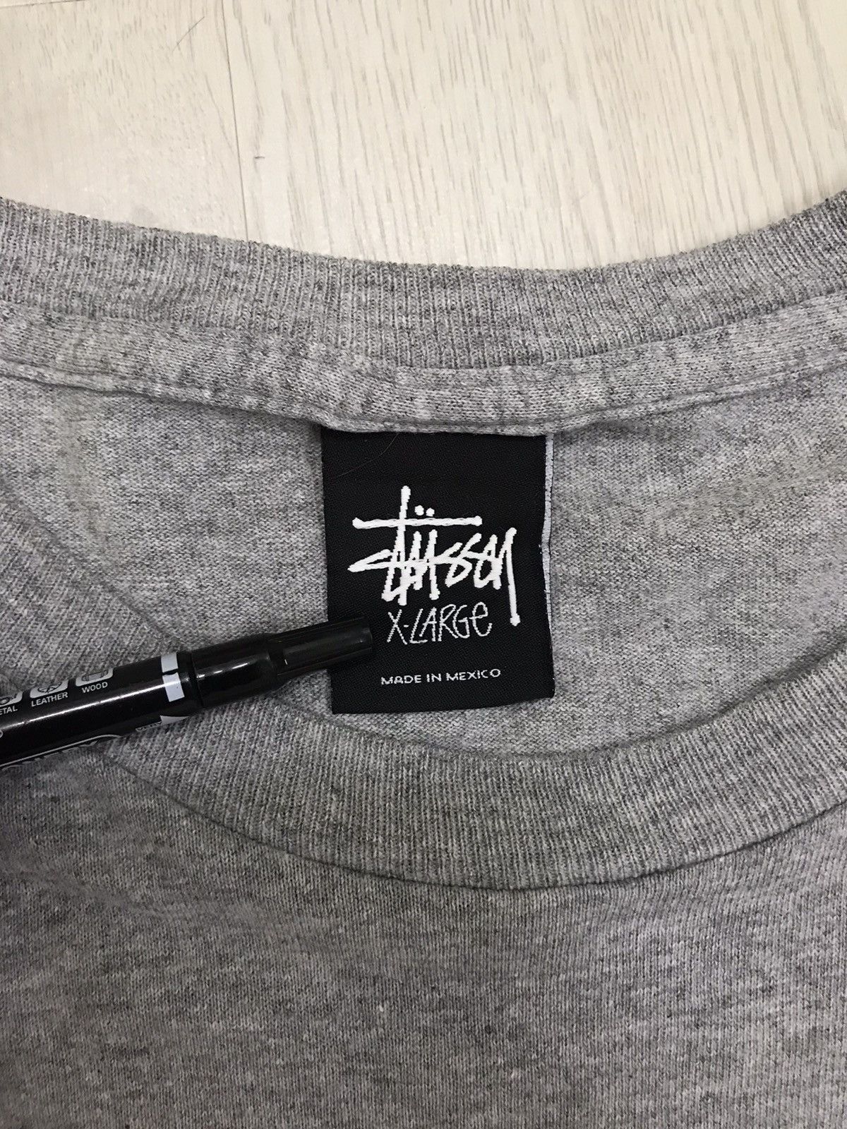 Stussy × Vintage Vintage Stussy Tee Stussy 80 Crew Size US XL / EU 56 / 4 - 4 Thumbnail