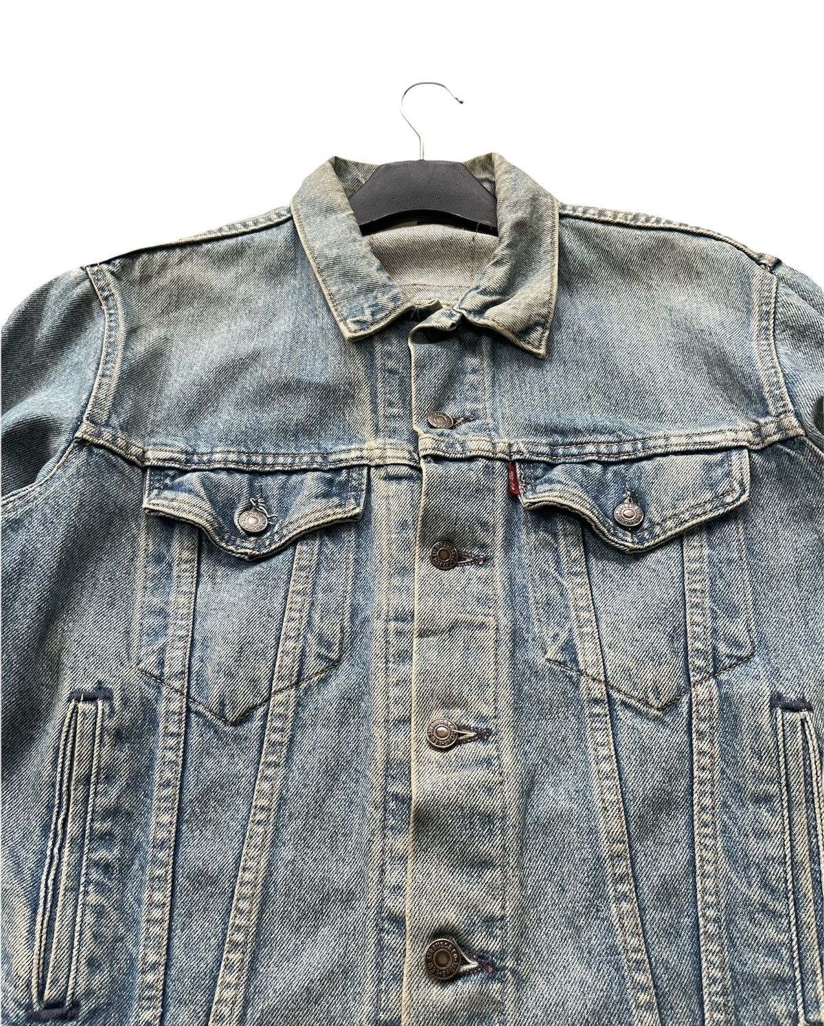Levi's Levis Vintage 1986 70506 Faded Wash Denim Jkt Size US L / EU 52-54 / 3 - 3 Thumbnail