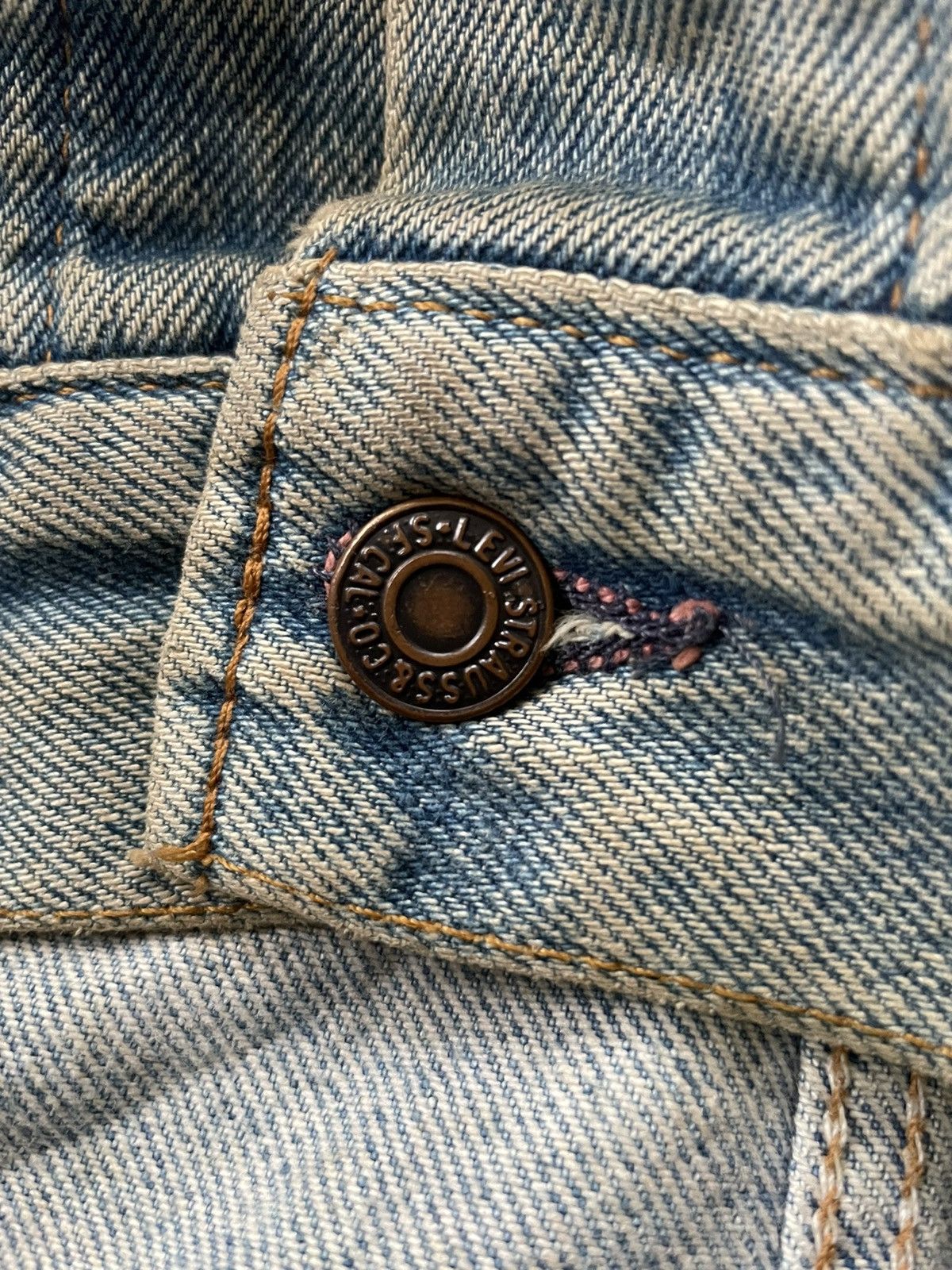 Levi's Levis Vintage 1986 70506 Faded Wash Denim Jkt Size US L / EU 52-54 / 3 - 10 Thumbnail