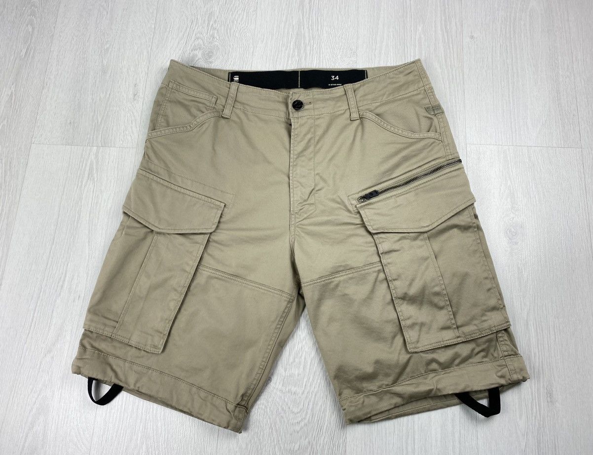 G-Star Y2K G Star Raw Rovic Zip Loose Cargo Shorts Carhartt Stussy Size US 34 / EU 50 - 1 Thumbnail