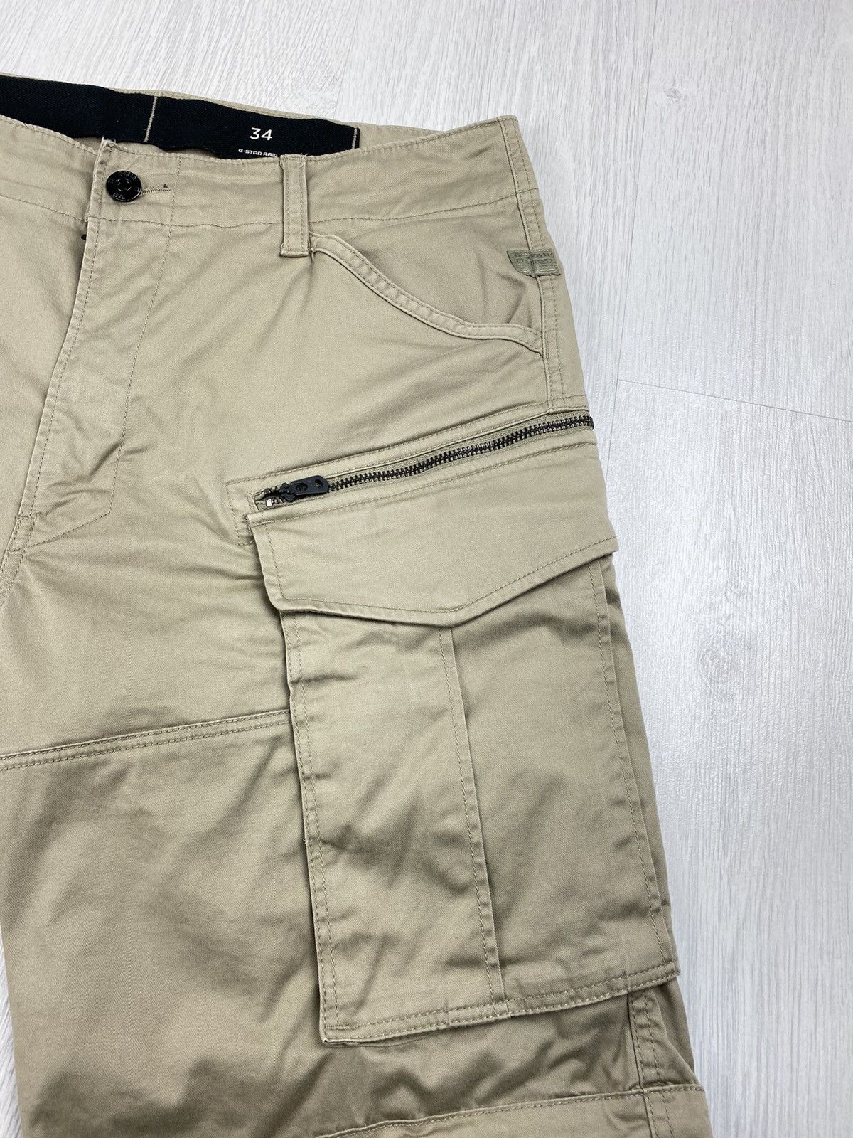 G-Star Y2K G Star Raw Rovic Zip Loose Cargo Shorts Carhartt Stussy Size US 34 / EU 50 - 2 Thumbnail