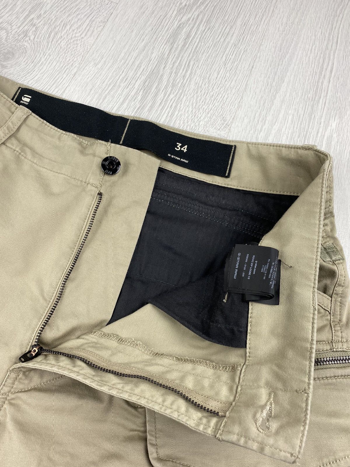 G-Star Y2K G Star Raw Rovic Zip Loose Cargo Shorts Carhartt Stussy Size US 34 / EU 50 - 9 Thumbnail