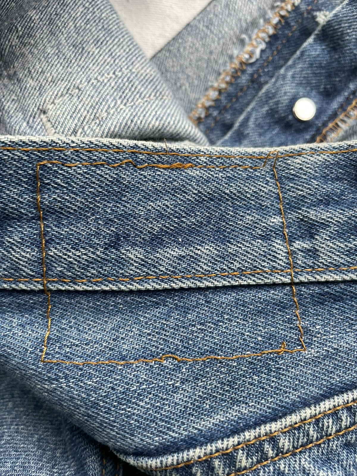 Levi's Levi’s 501 e 1990 Usa Aging Stone Wash Size US 30 / EU 46 - 13 Thumbnail