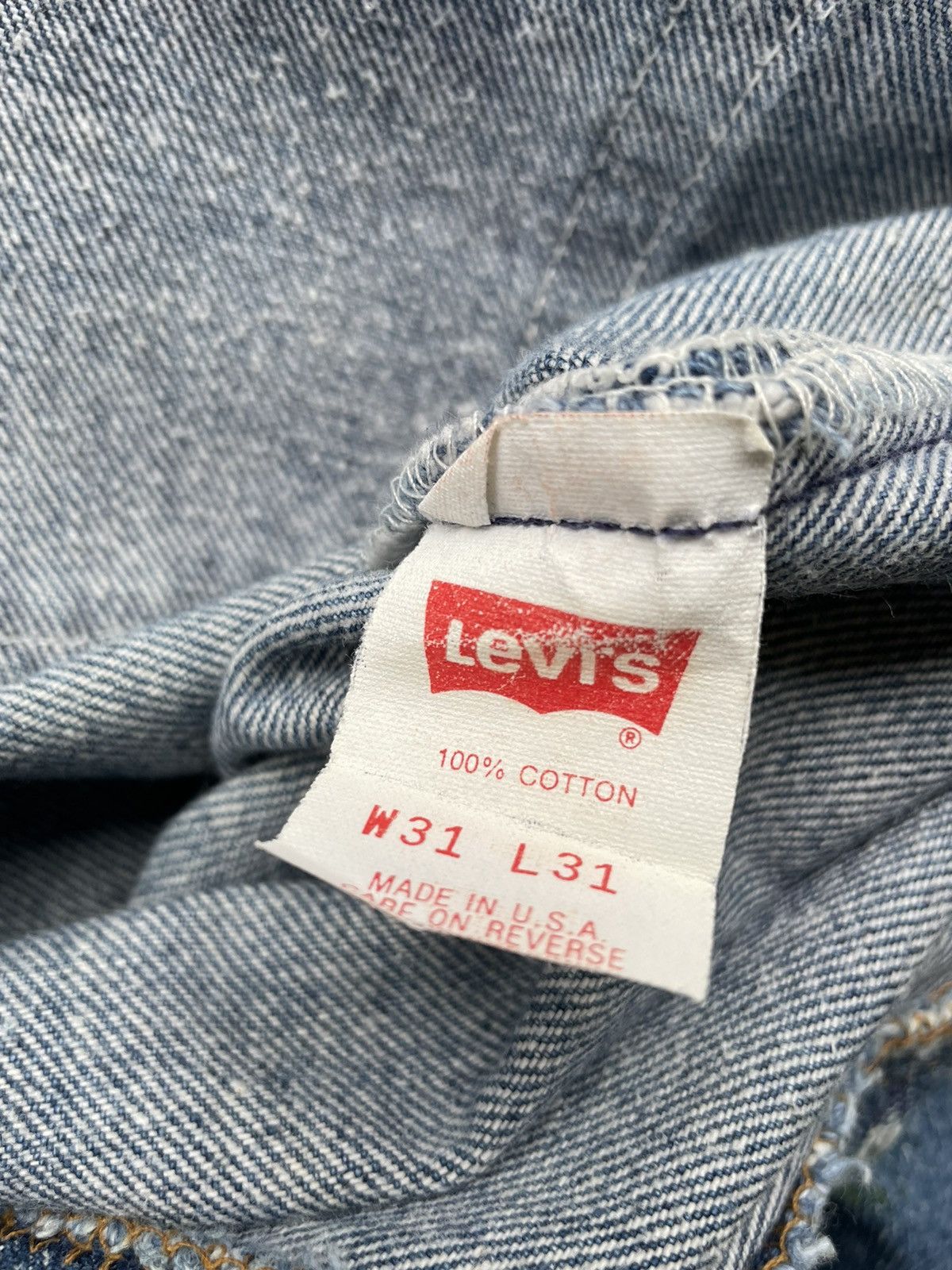 Levi's Levi’s 501 e 1990 Usa Aging Stone Wash Size US 30 / EU 46 - 16 Thumbnail
