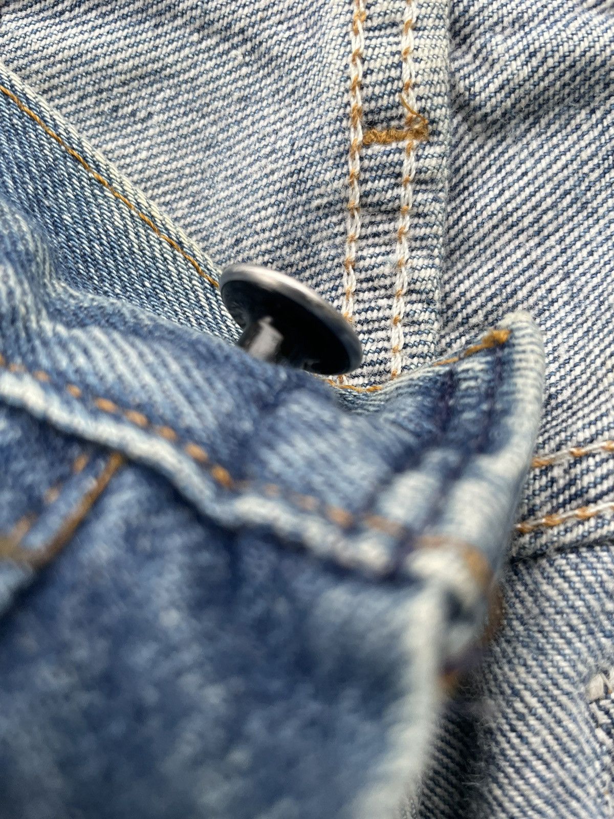 Levi's Levi’s 501 e 1990 Usa Aging Stone Wash Size US 30 / EU 46 - 21 Thumbnail