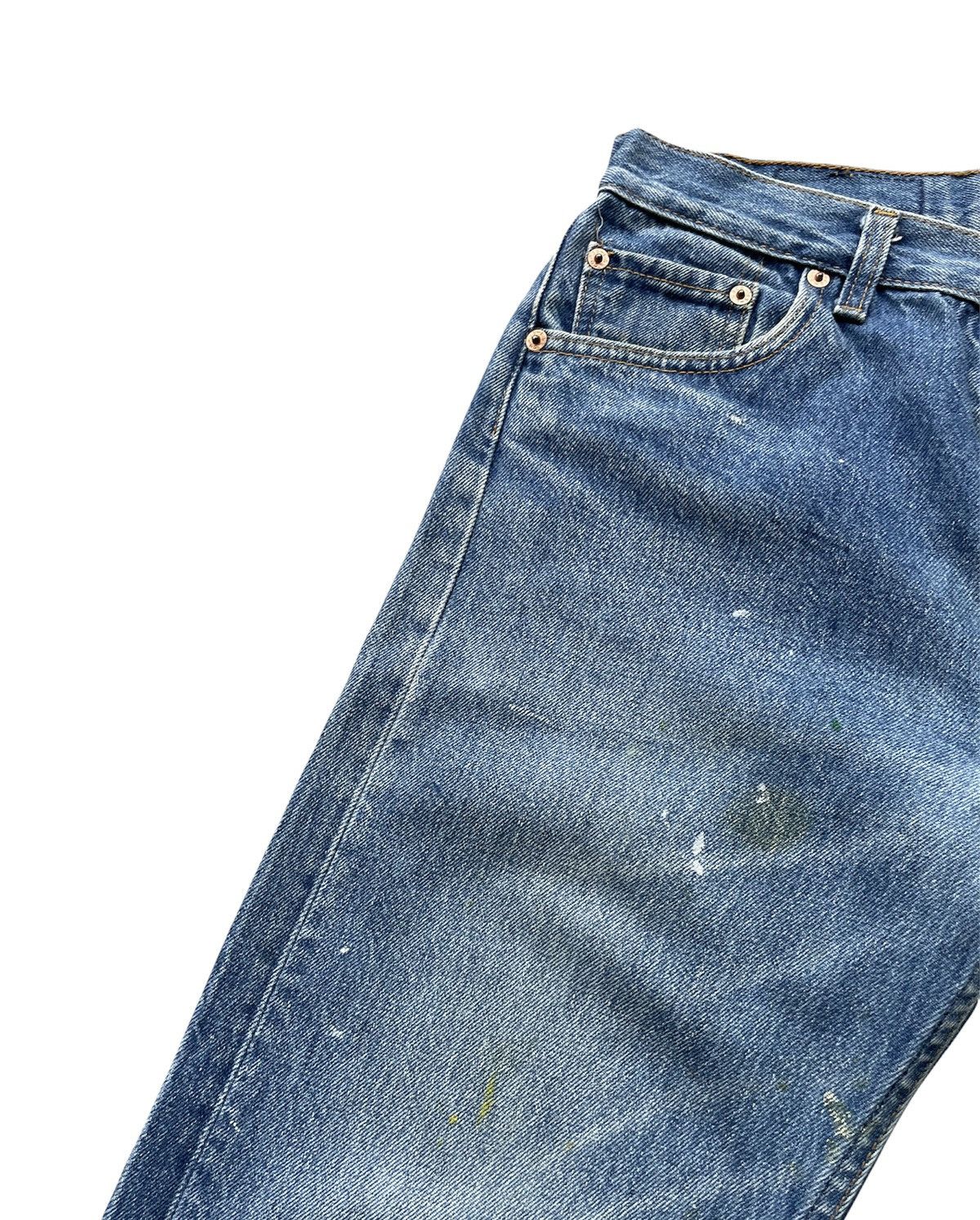Levi's Levi’s 501 e 1990 Usa Aging Stone Wash Size US 30 / EU 46 - 7 Thumbnail