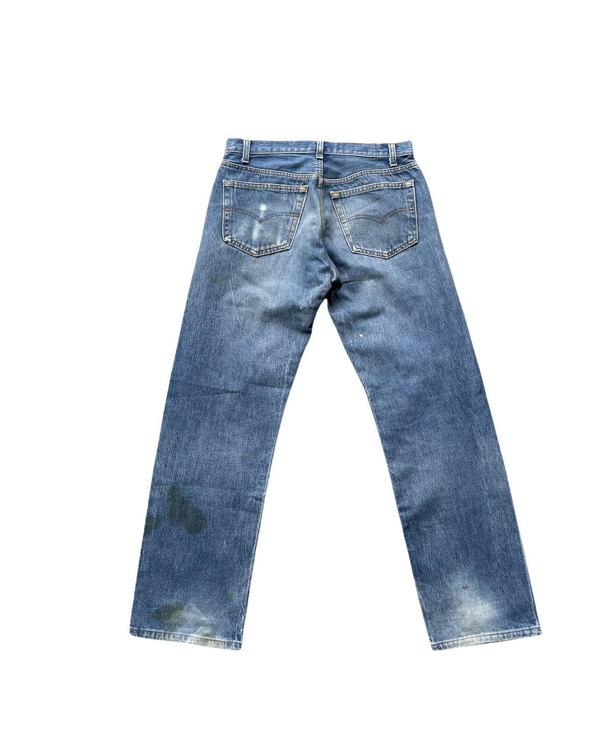 Levi's Levi’s 501 e 1990 Usa Aging Stone Wash Size US 30 / EU 46 - 9 Thumbnail